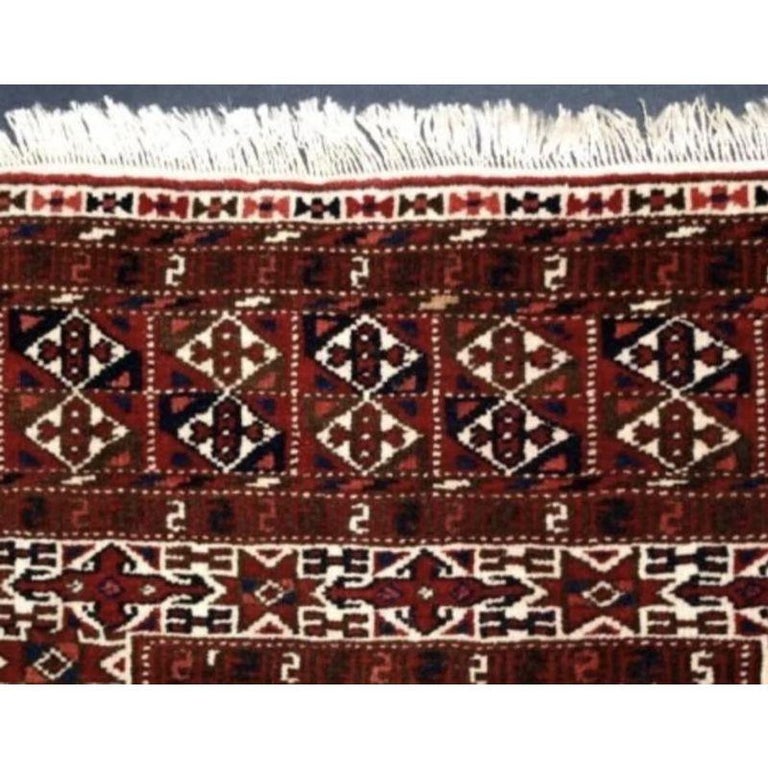 Antique Yomut Turkmen Prayer Rug at 1stDibs