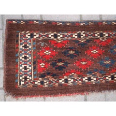 Antique Yomut Turkmen Torba 'Part of a Pair'