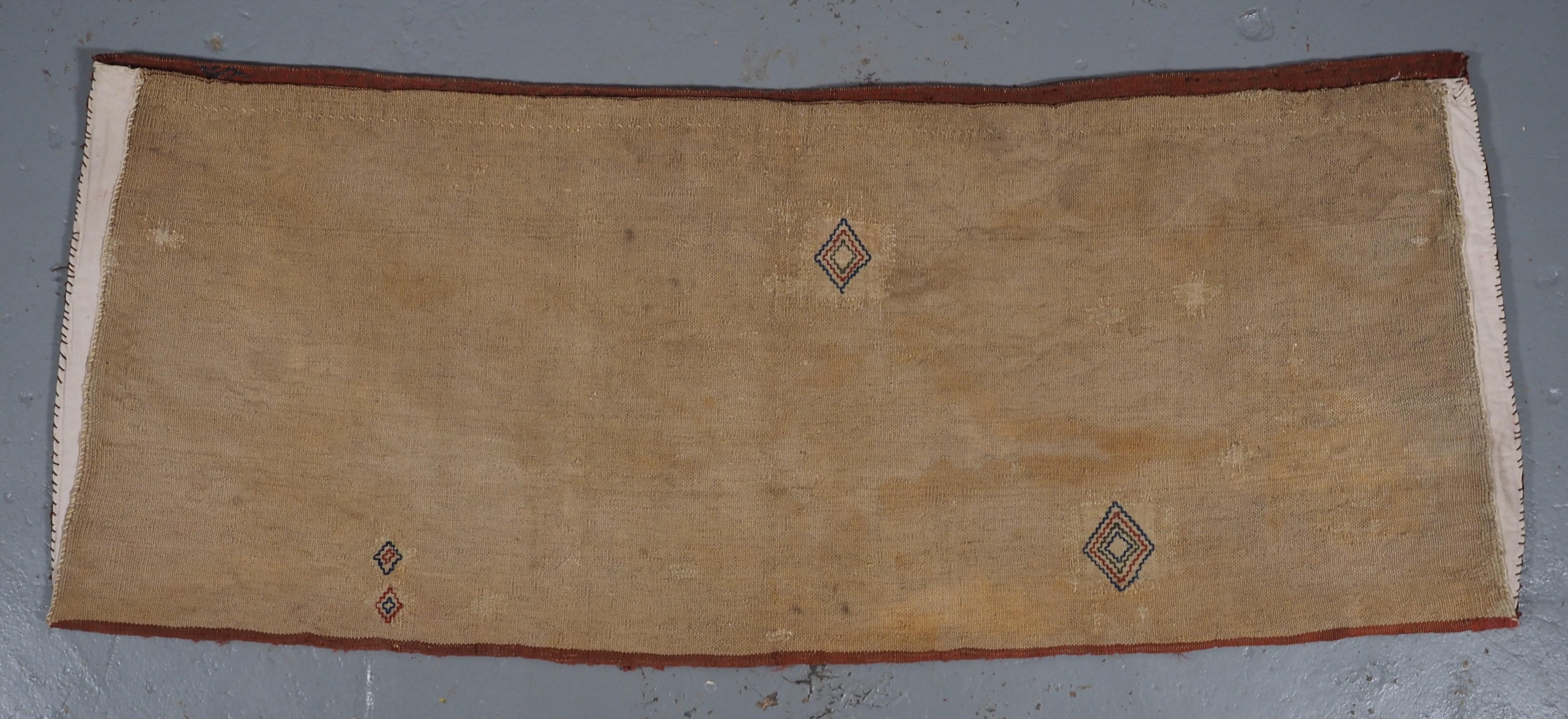 Antike Turkmenische Yomut-Torba aus Turkmen mit Gitterdesign.  Um 1880. im Angebot 3
