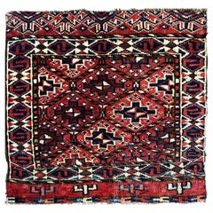 Antique Yomuth Rug/Bag, Turkoman, As Is