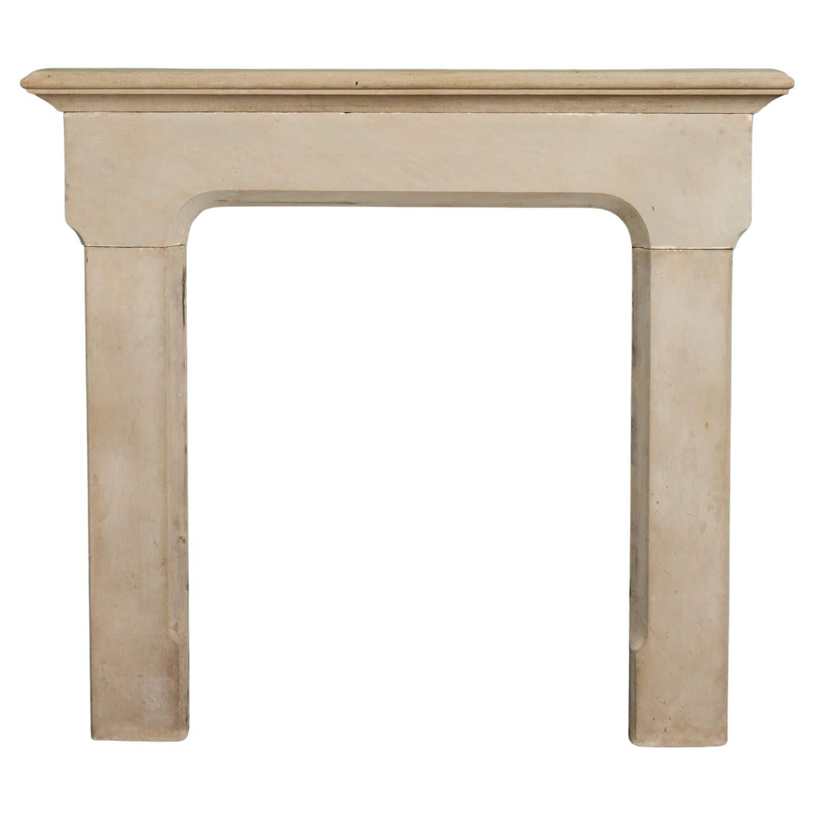 Antique York Stone Fire Surround For Sale