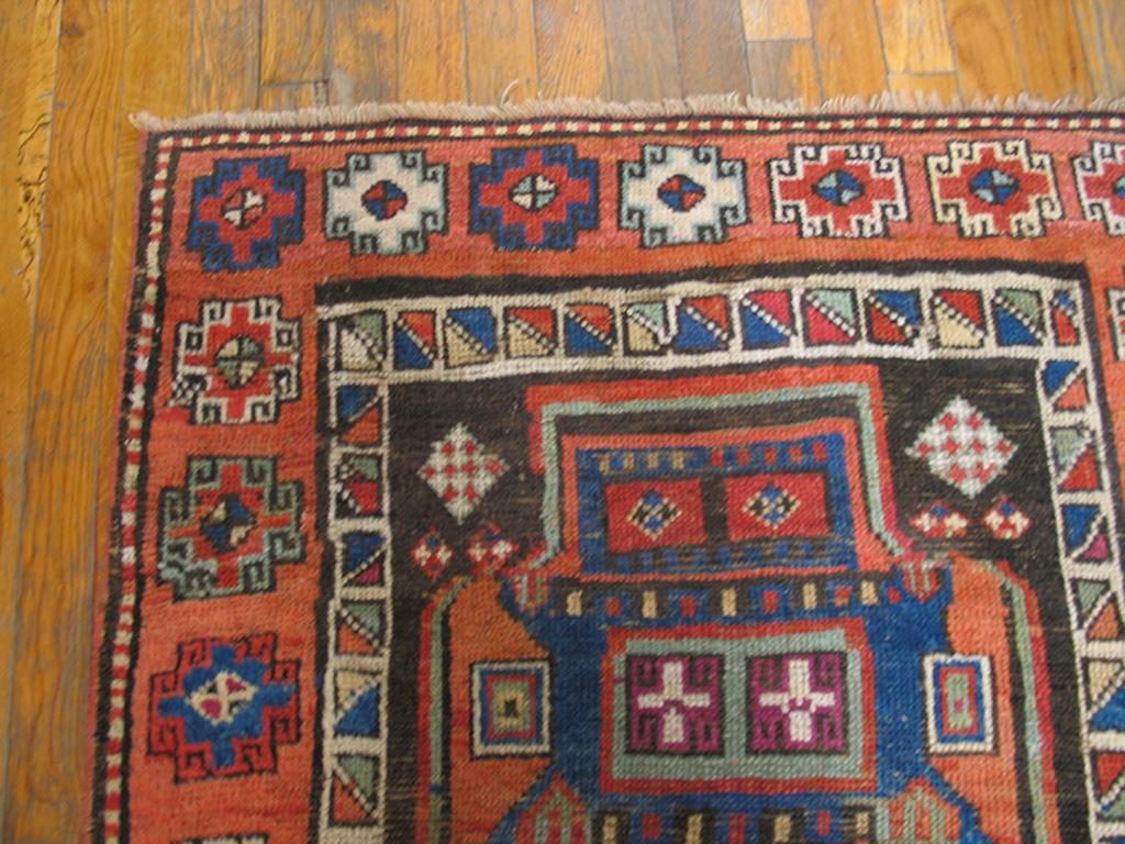 Wool Antique Yuruk Turkish Rug For Sale