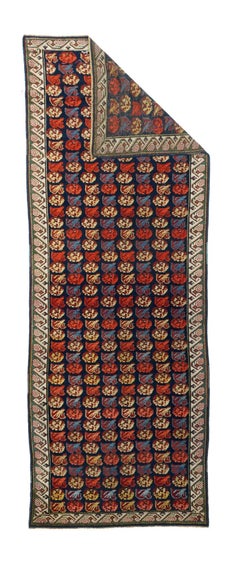 Tappeto Zehour antico 3'7'' x 9'11''