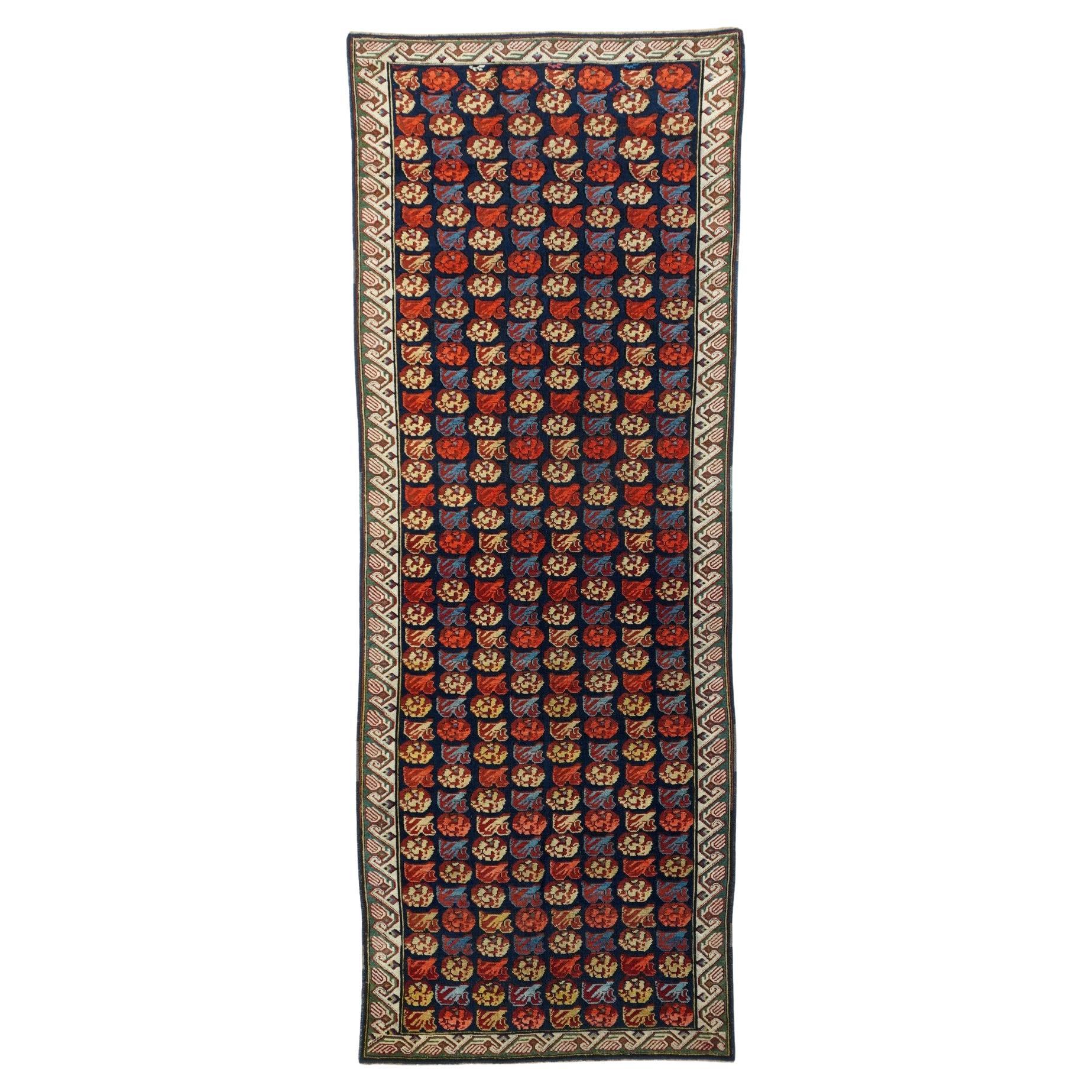 Antique Zehour Rug 3'7'' x 9'11''