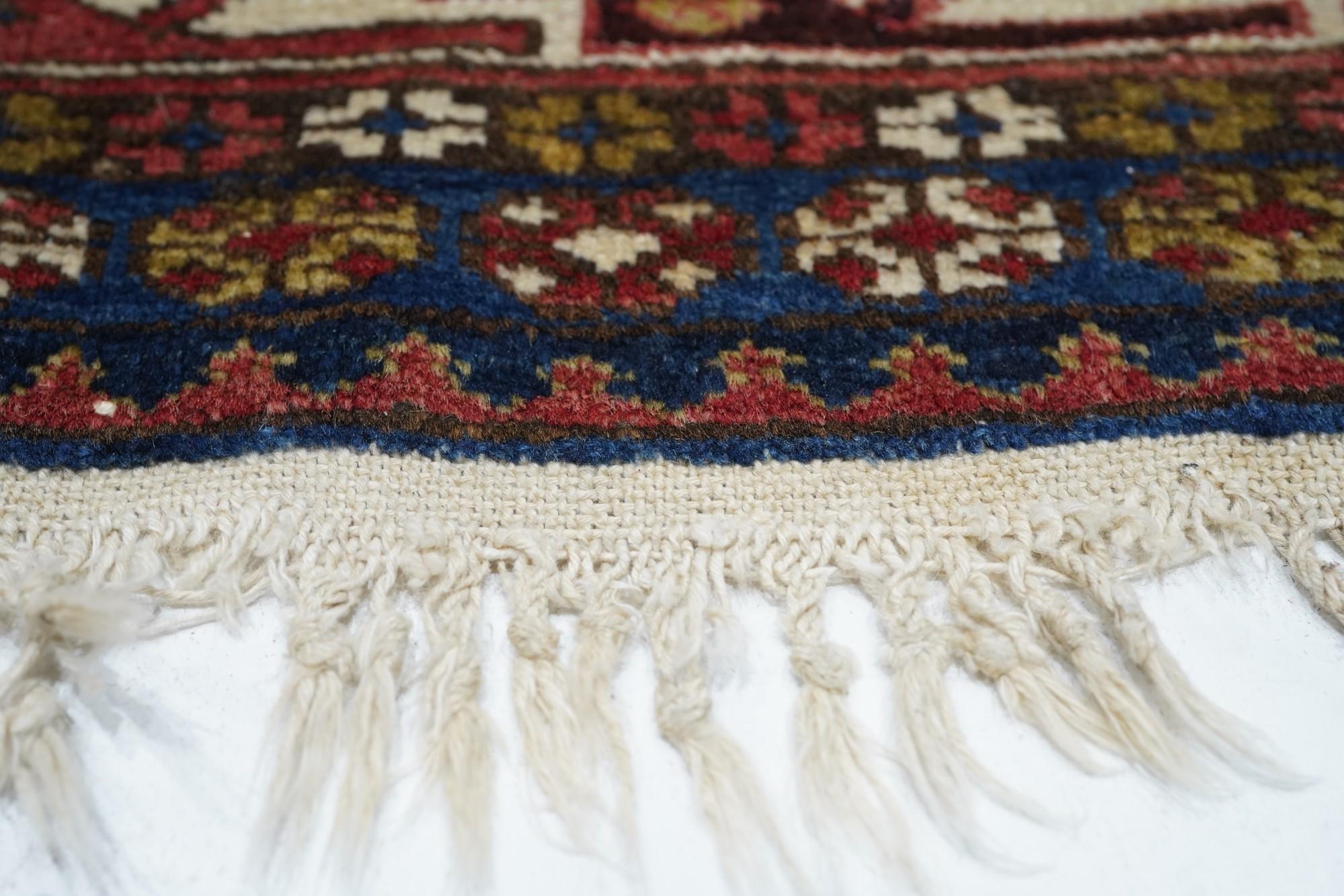Early 20th Century Antique Zeyhur Rug For Sale