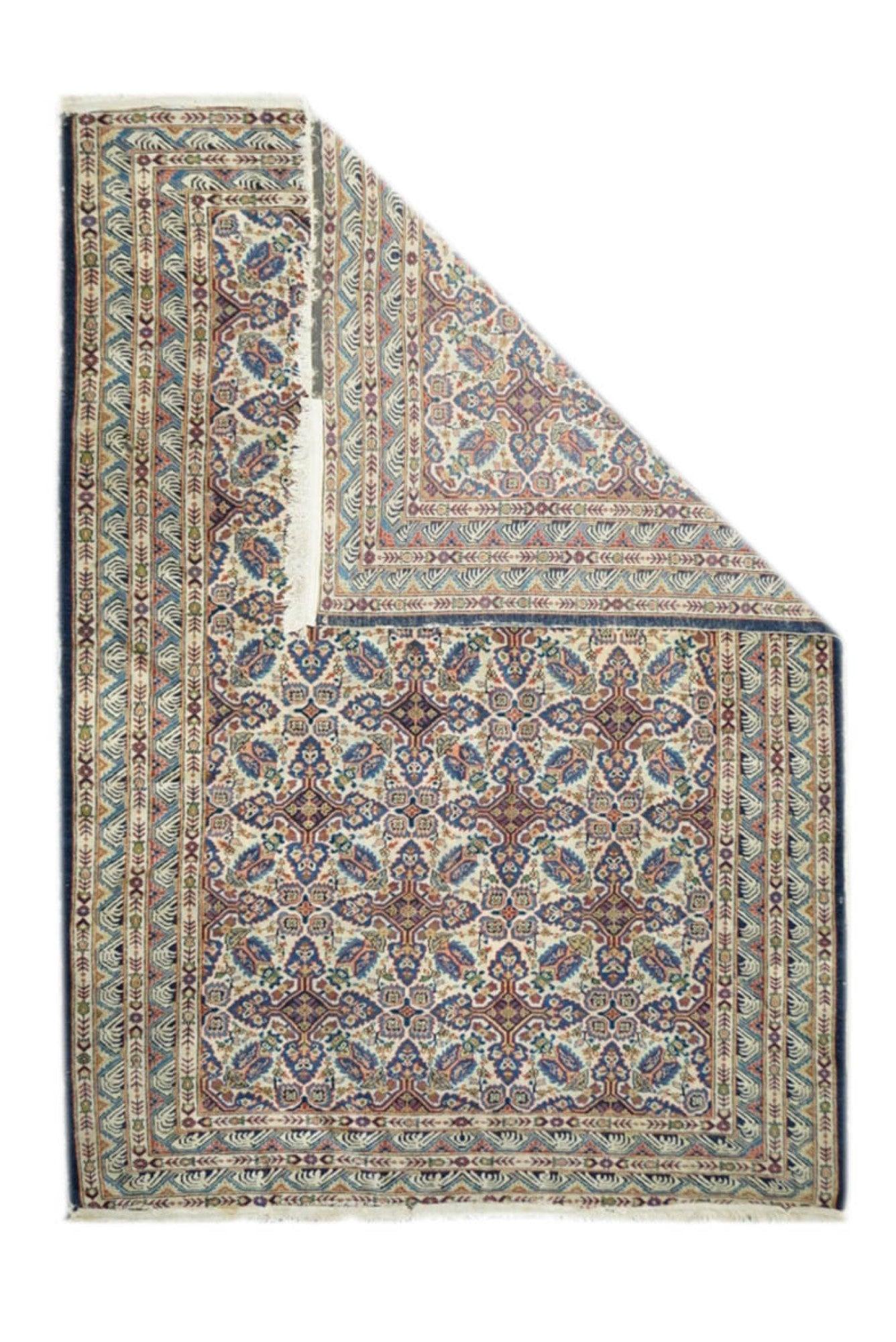 Antique Zeyhur Rug 6'3'' x 8'10''. The carpets, scatters, runners, long rugs and bags of the towns, villages and tribes of Anatolia, including: Oushak, Ghiordes, Kula, Ladik, Hereke, Konya, Melas, Bergama, Sivas, Kayseri and Yuruk. Enormous range of