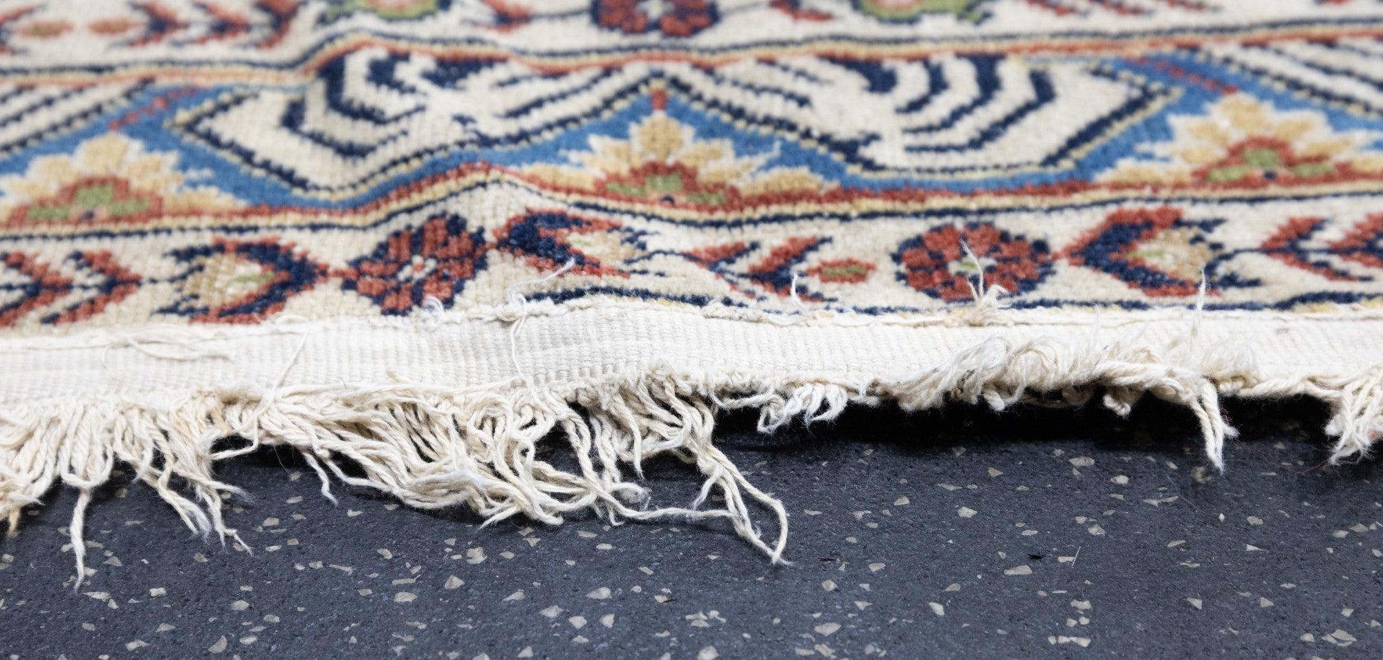 Hand-Knotted Antique Zeyhur Rug 6'3'' x 8'10'' For Sale
