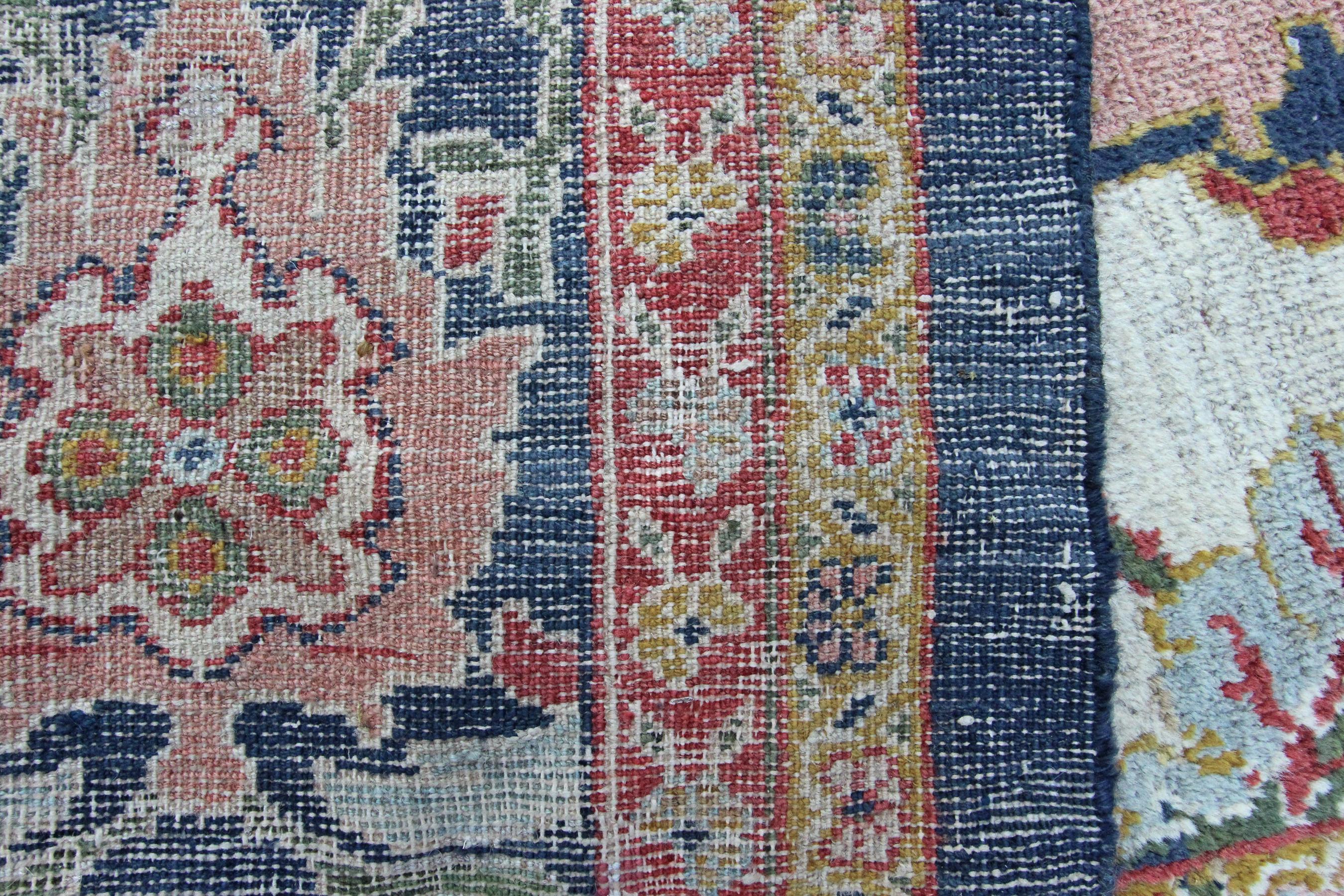 Antique Ziegler Carpet, Rare 17th Century Polonaise Design For Sale 10