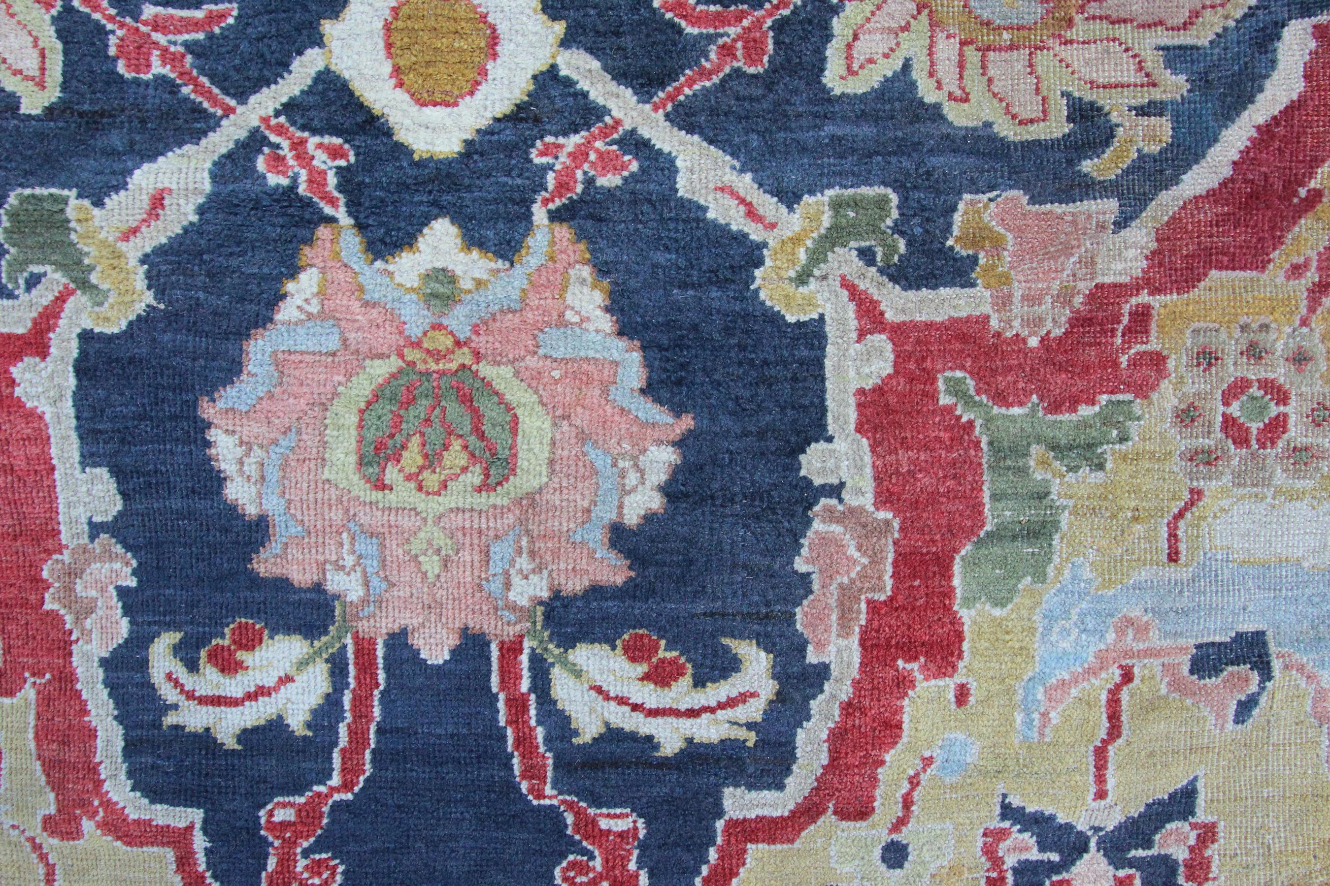 Antique Ziegler Carpet, Rare 17th Century Polonaise Design For Sale 2