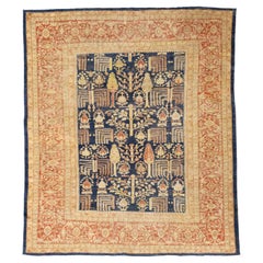 Antique Zigler Mahal Rug 8’11” x 10’5”
