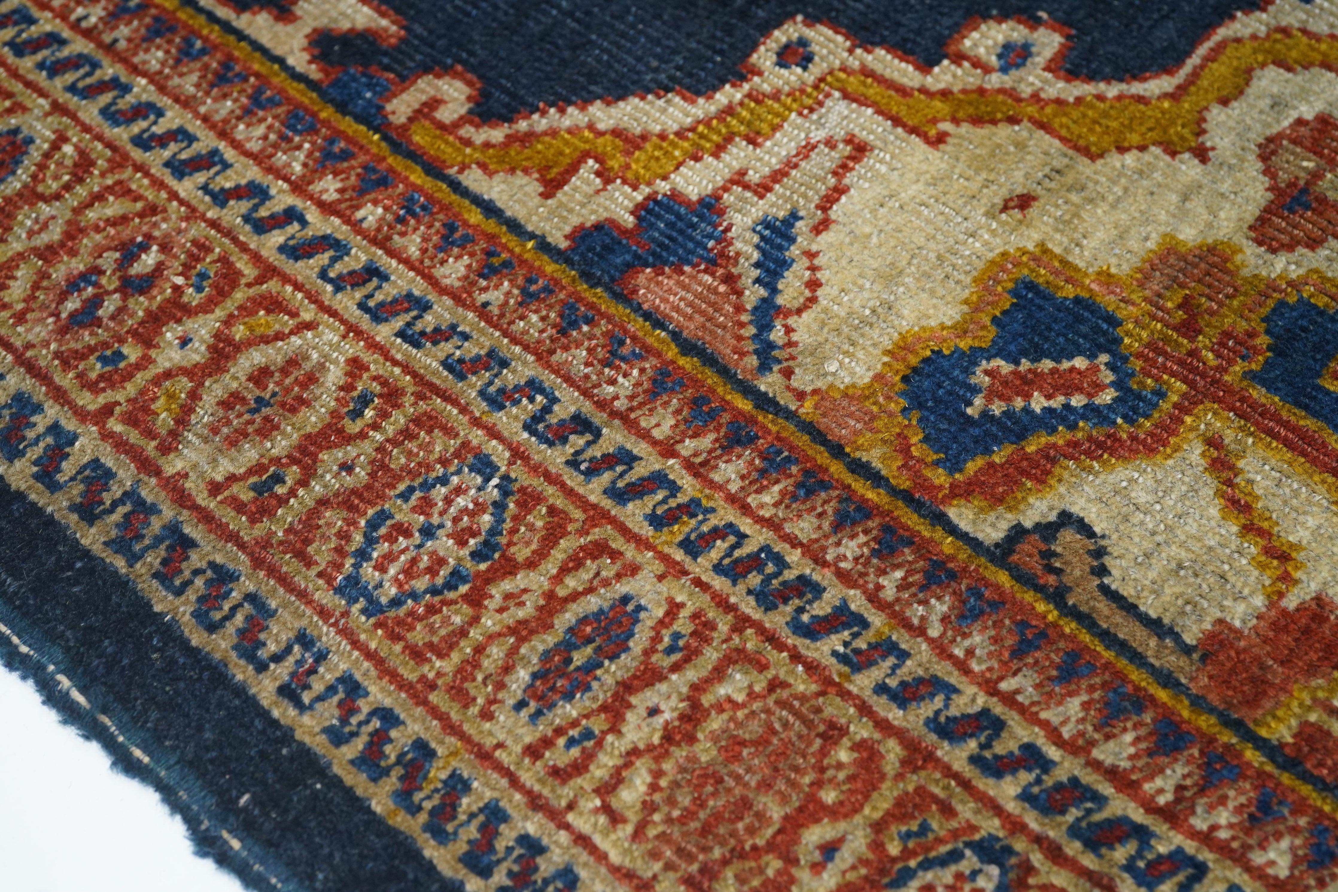 Late 19th Century Antique Zigler Sultanabad Rug For Sale