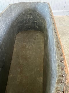 Antique Zinc Bath