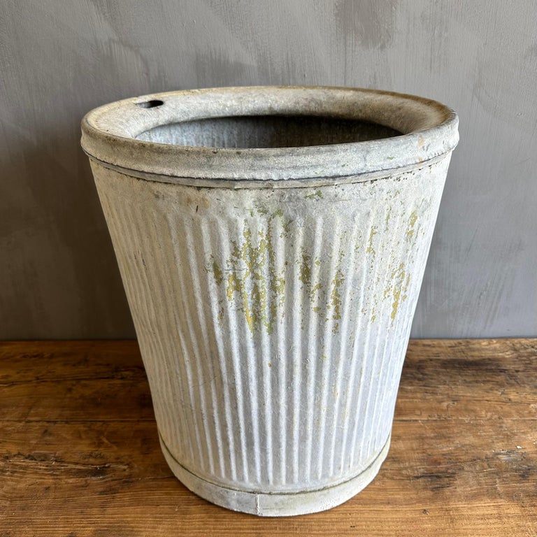 Antike Pflanzgefäße aus Zink im Angebot bei 1stDibs