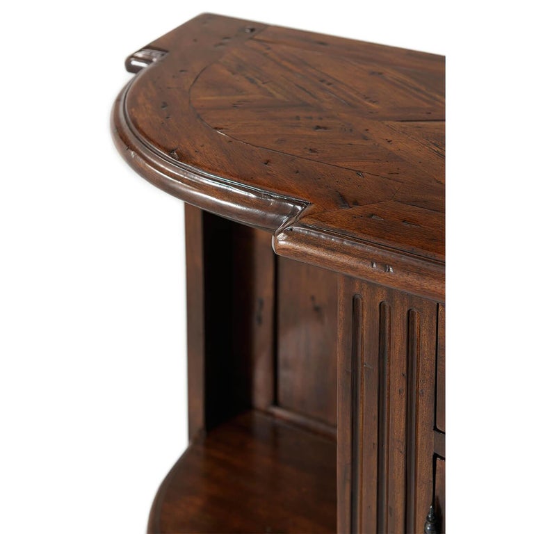 Antiqued Bowfront Side For Sale at 1stDibs