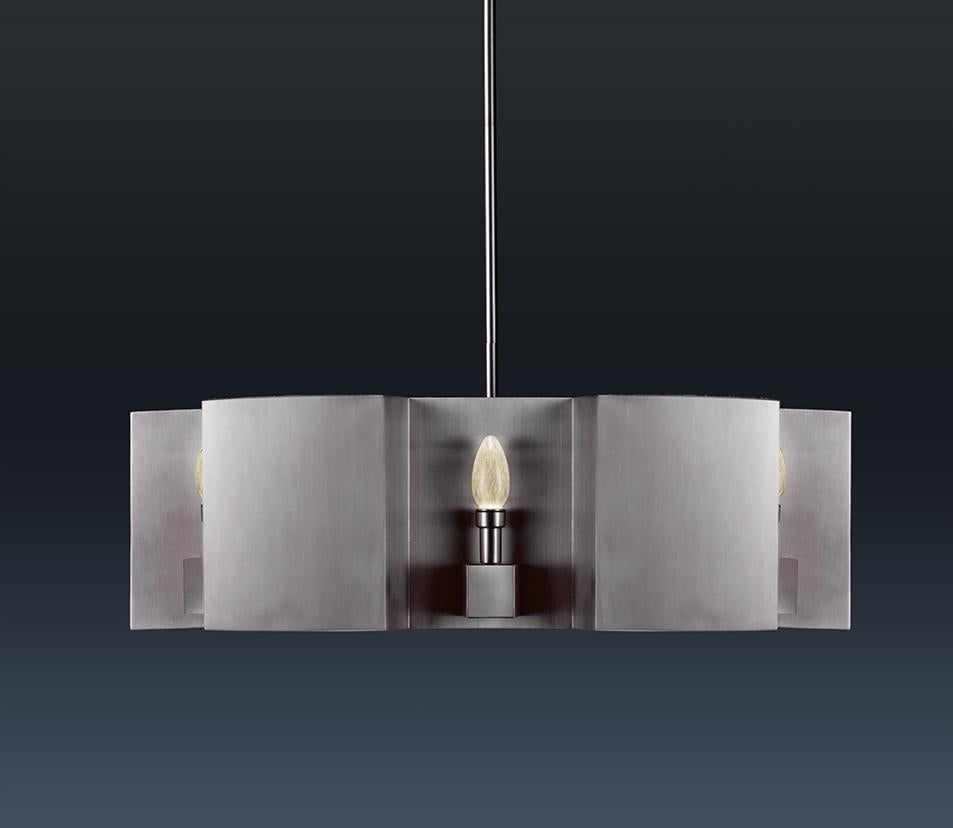 Dellintero Outdoor Chandelier by Elisterno - bringing a new level of luxury to outdoor spaces.  Inspired by classic European lighting but engineered with modern technology including fully dimmable and replaceable Cree LED bulbs, this chandelier is