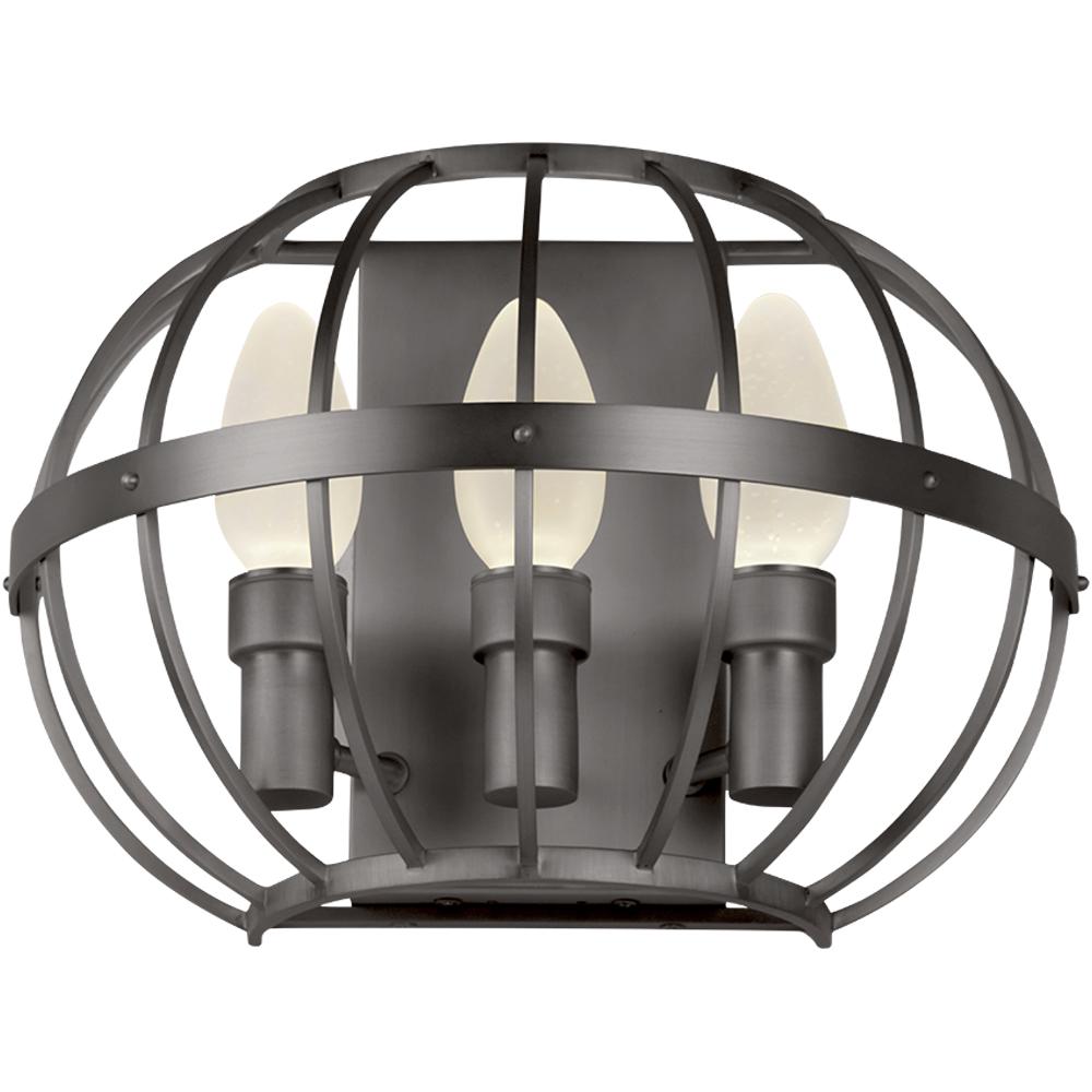 Terra Prima antiqued stainless steel Outdoor wall sconce by Elisterno - bringing a new level of luxury to outdoor spaces.  Elisterno Outdoors specializes in outdoor lighting with designs and construction inspired by classic styles but engineered