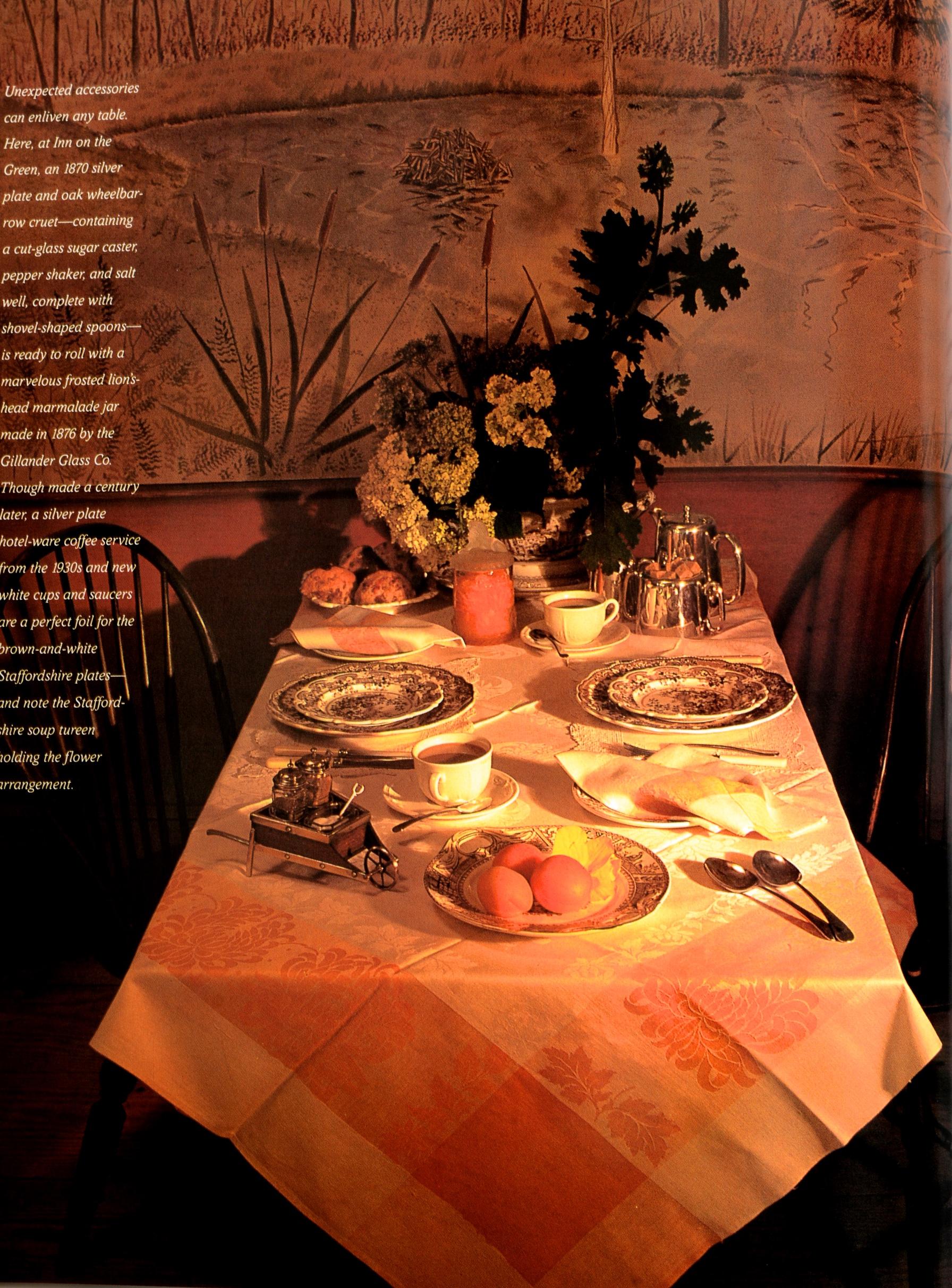 American 'Antiques for the Table', A Complete Guide to Dining Room Accessories, Signed For Sale