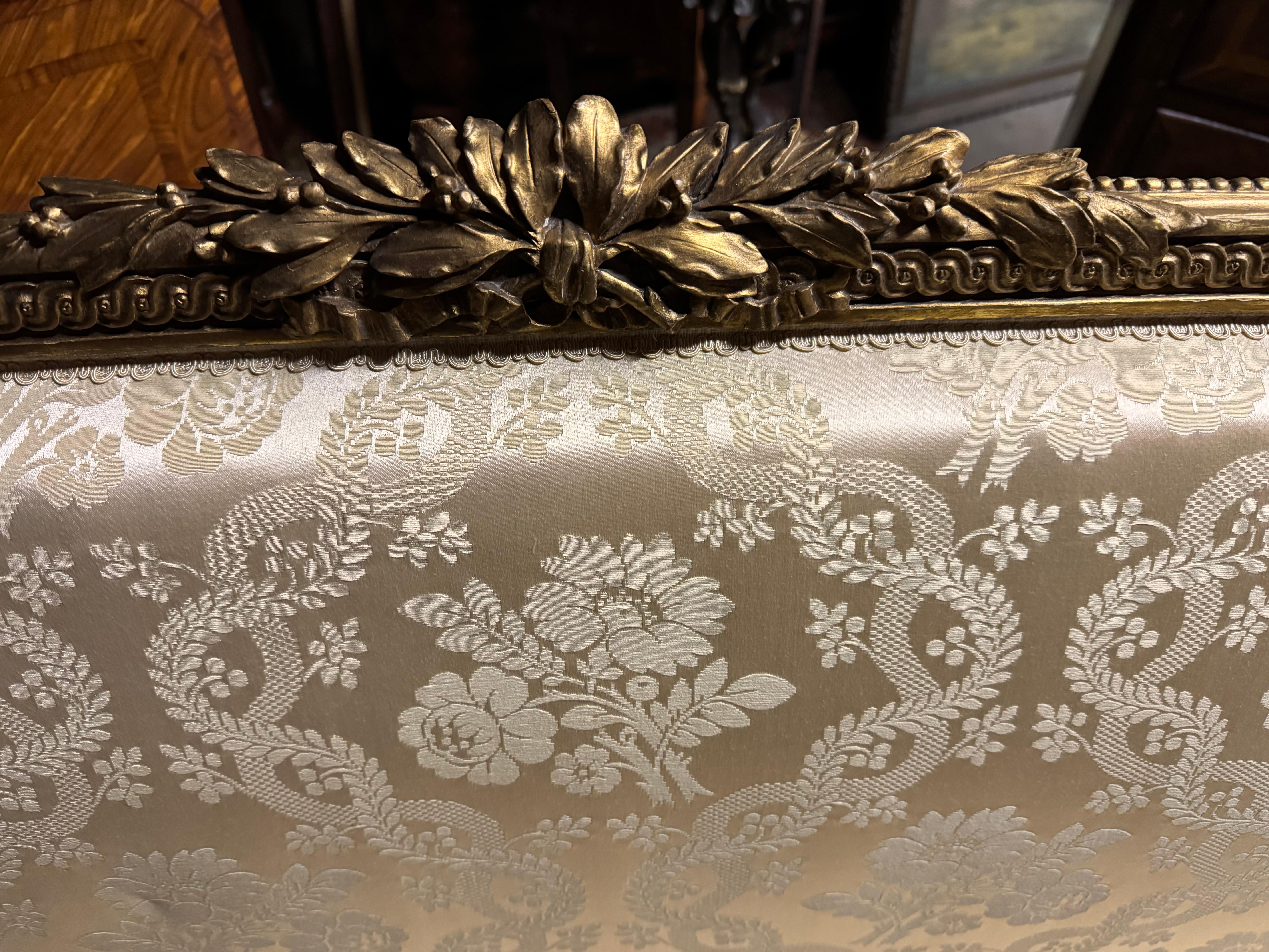 Louis XVI Antiques Giltwood sofas For Sale