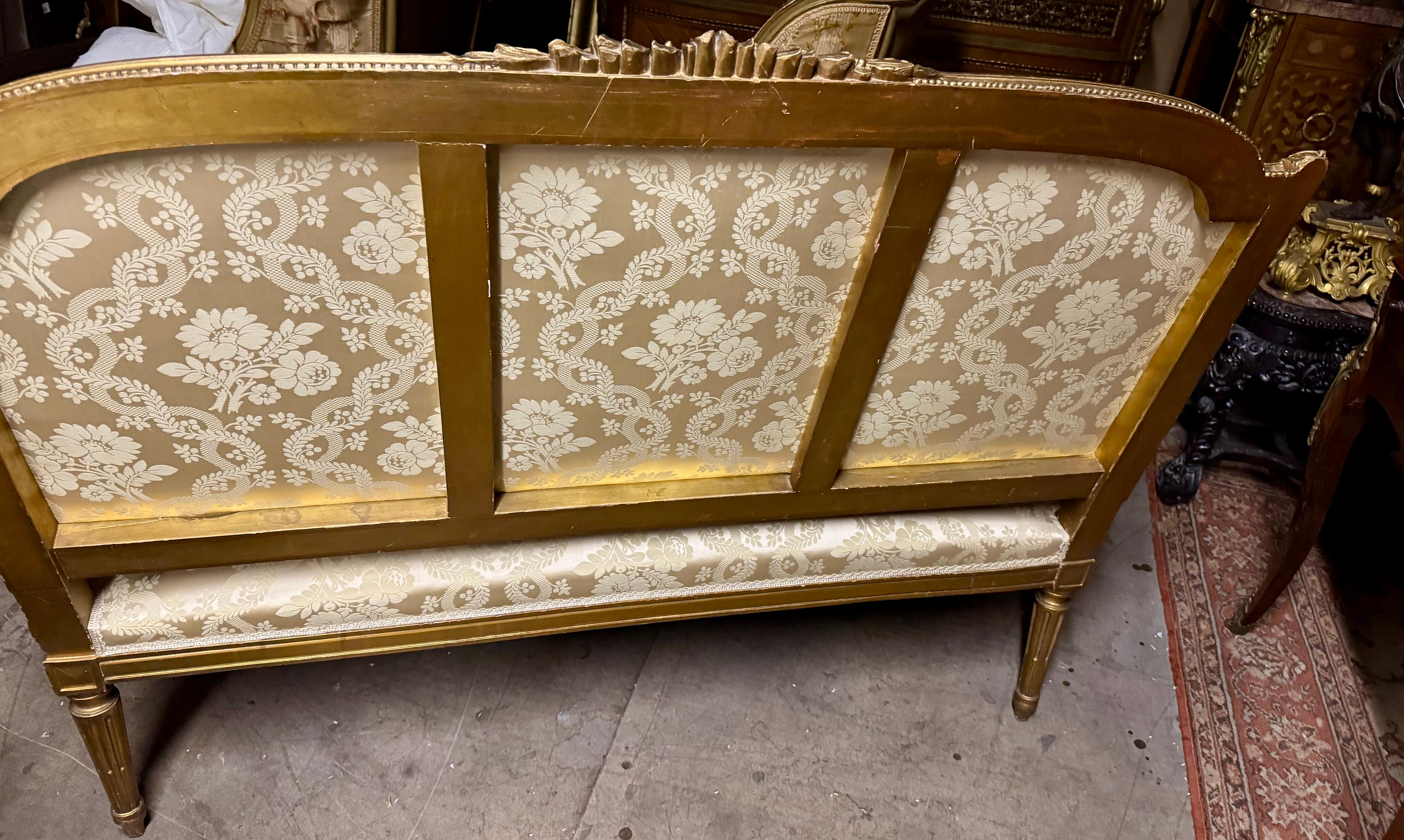 Antiques Giltwood sofas For Sale 2