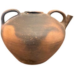Antiquitäten Wasserhalter Keramik Handmade Krug Vase Tafelaufsatz Los Angeles CA