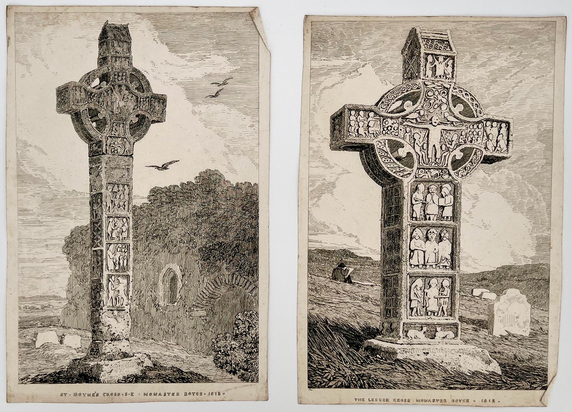 Antiquities of Norfolk par John S. Cotman - 1818, avec TROIS gravures supplémentaires en vente 6