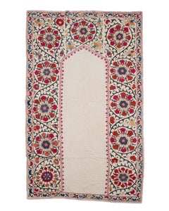 Antiue Suzani from Bukhara Uzbekistan, 19th C.