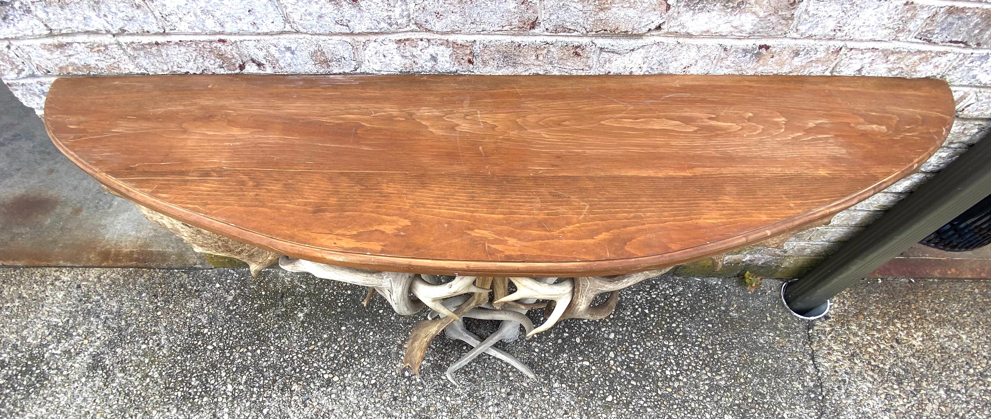 Antler Base Console Table For Sale 6
