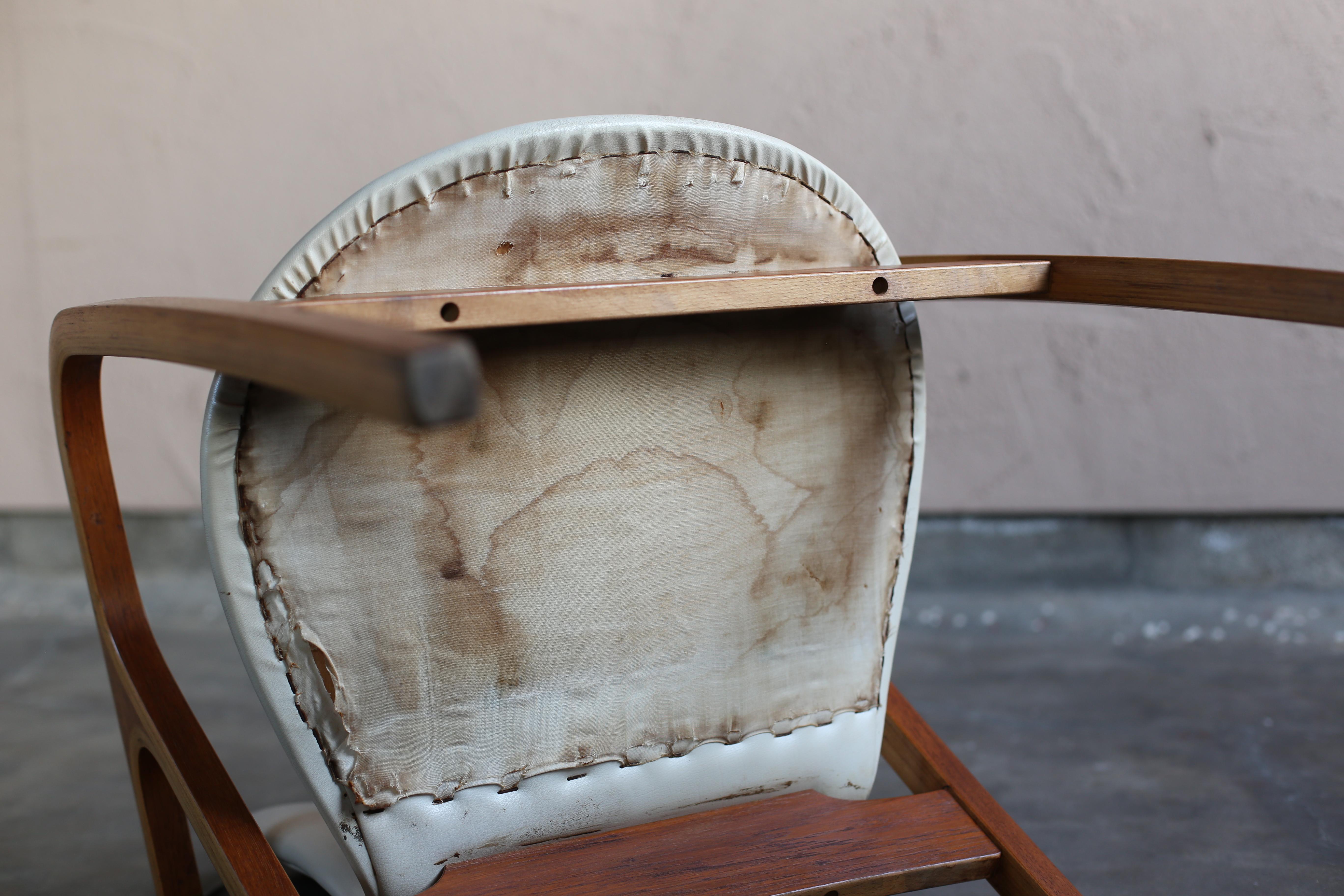Antler Chair designed by Junzo Sakakura Architectural Office for Tendo Mokko For Sale 4
