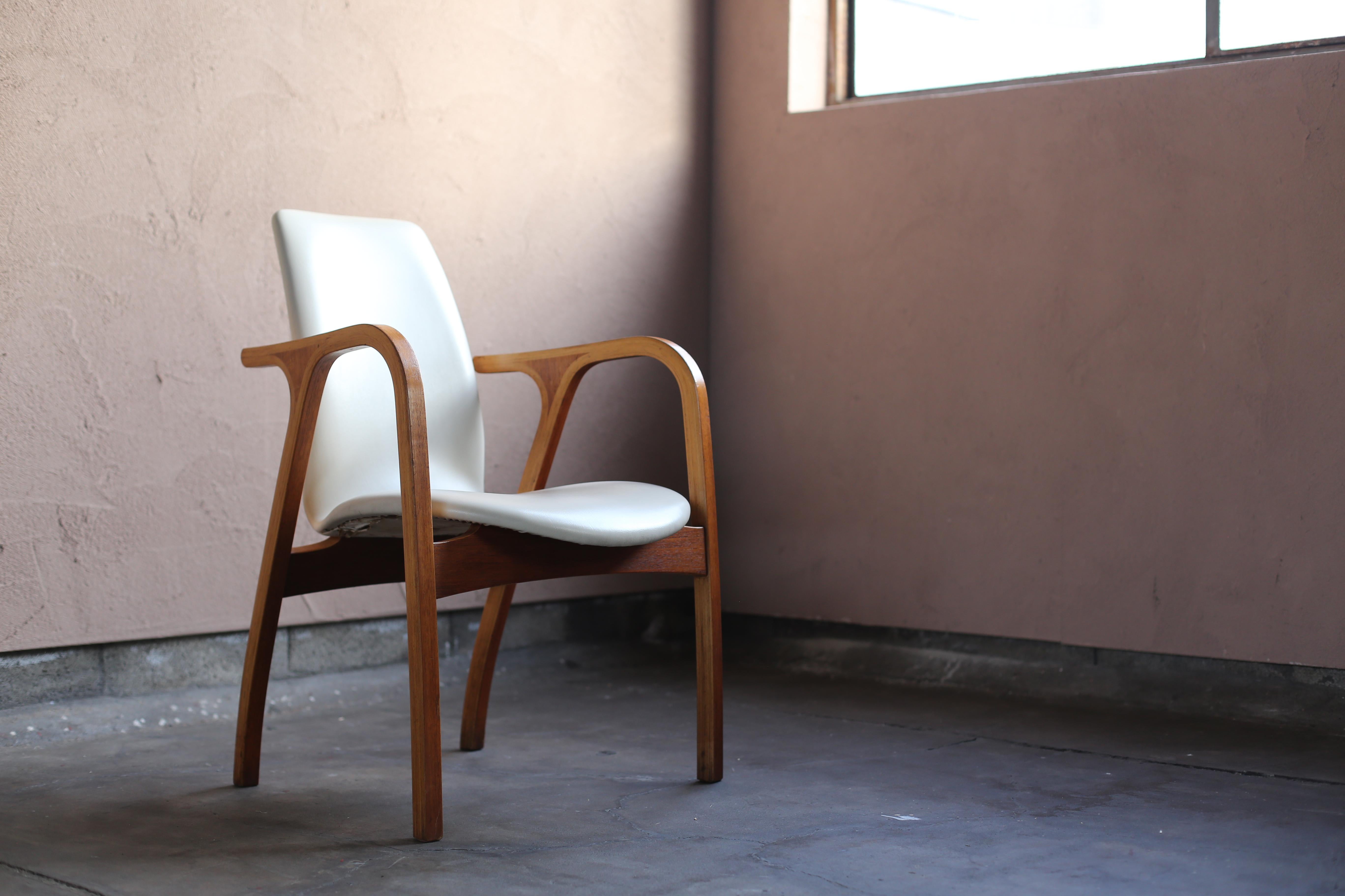 Antler Chair designed by Junzo Sakakura Architectural Office for Tendo Mokko For Sale 5
