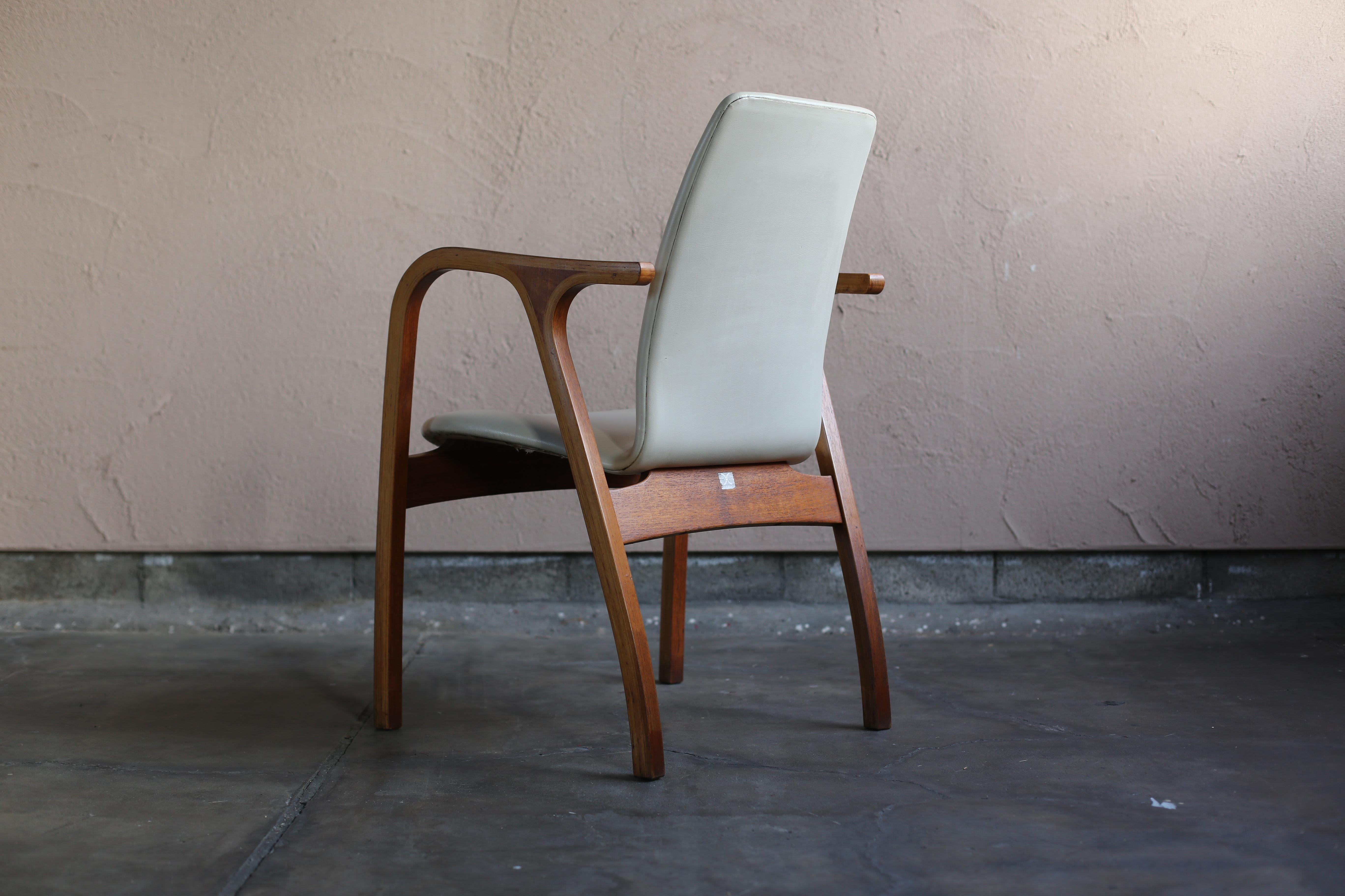 Mid-Century Modern Antler Chair designed by Junzo Sakakura Architectural Office for Tendo Mokko For Sale