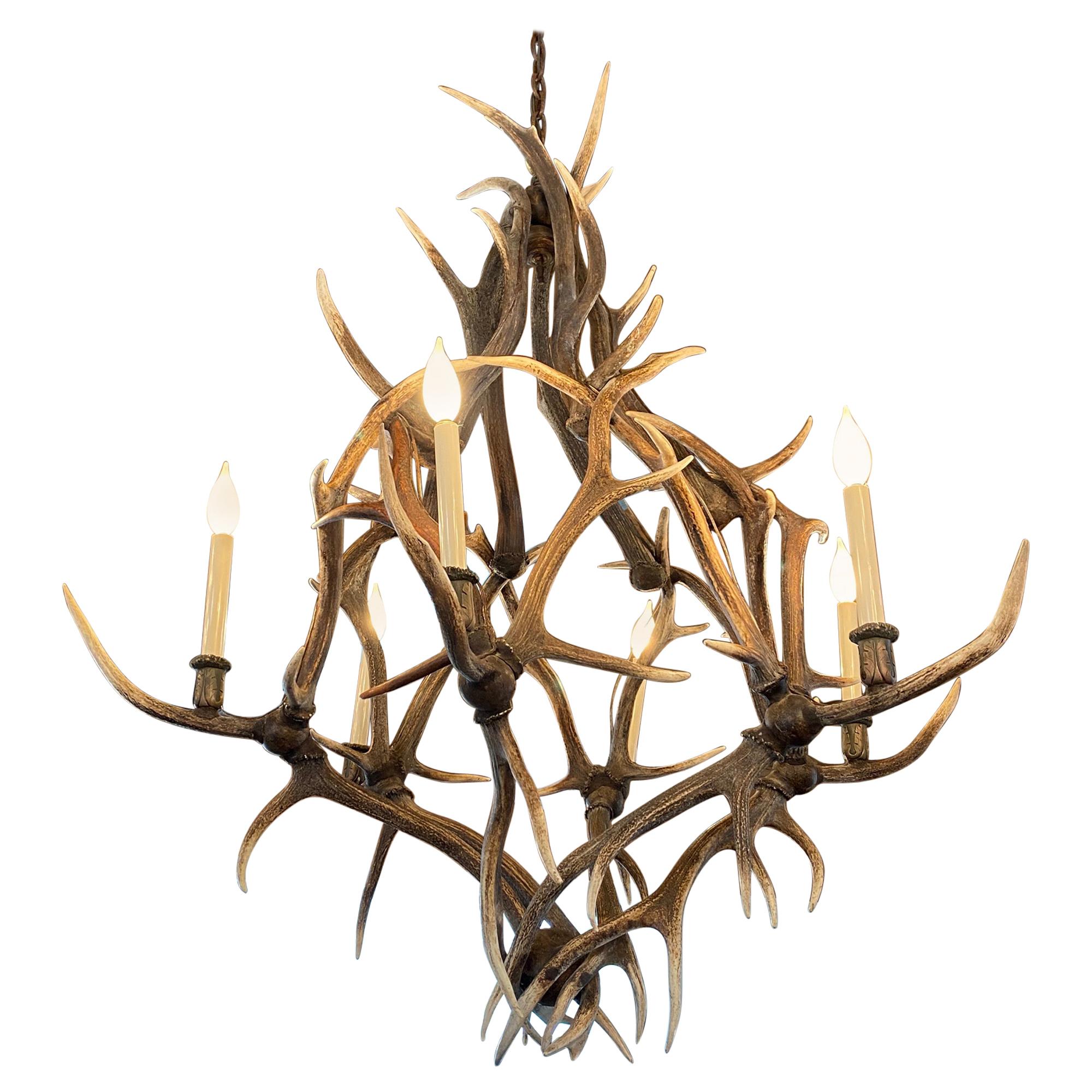 Antler Chandelier with 6 Lights