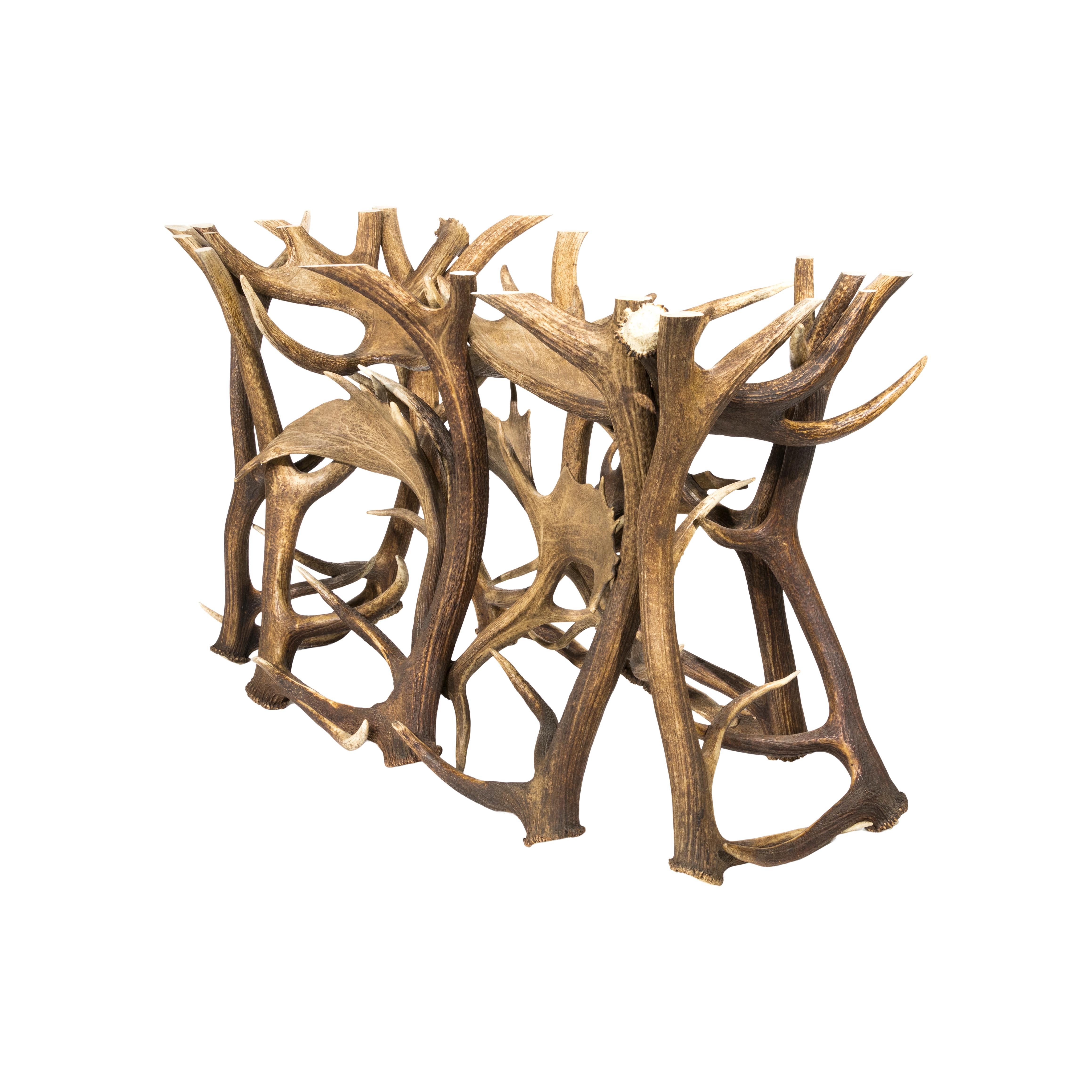 American Antler Dining Room Table For Sale