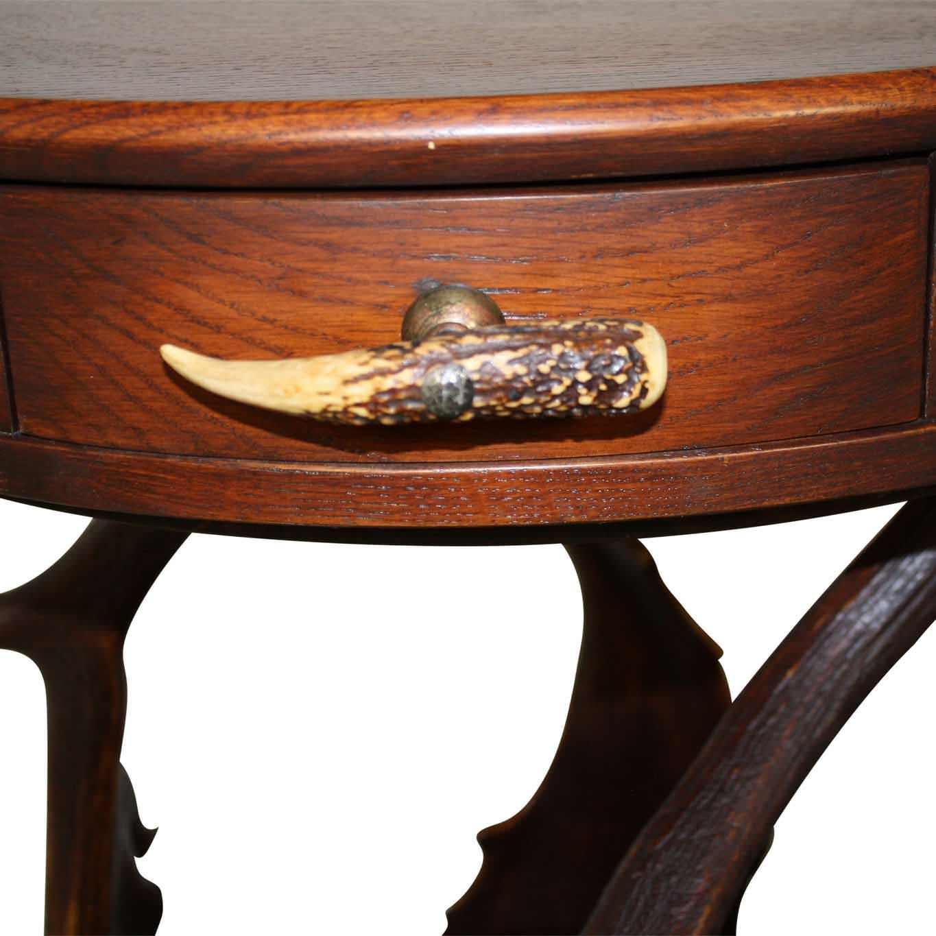 Antler End Tables, Set of Two In Excellent Condition In Evergreen, CO
