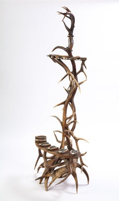 Antler-Form Rifle Stand, 20th Century