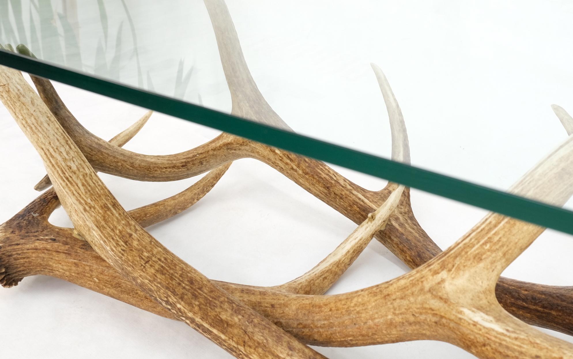 antler coffee table
