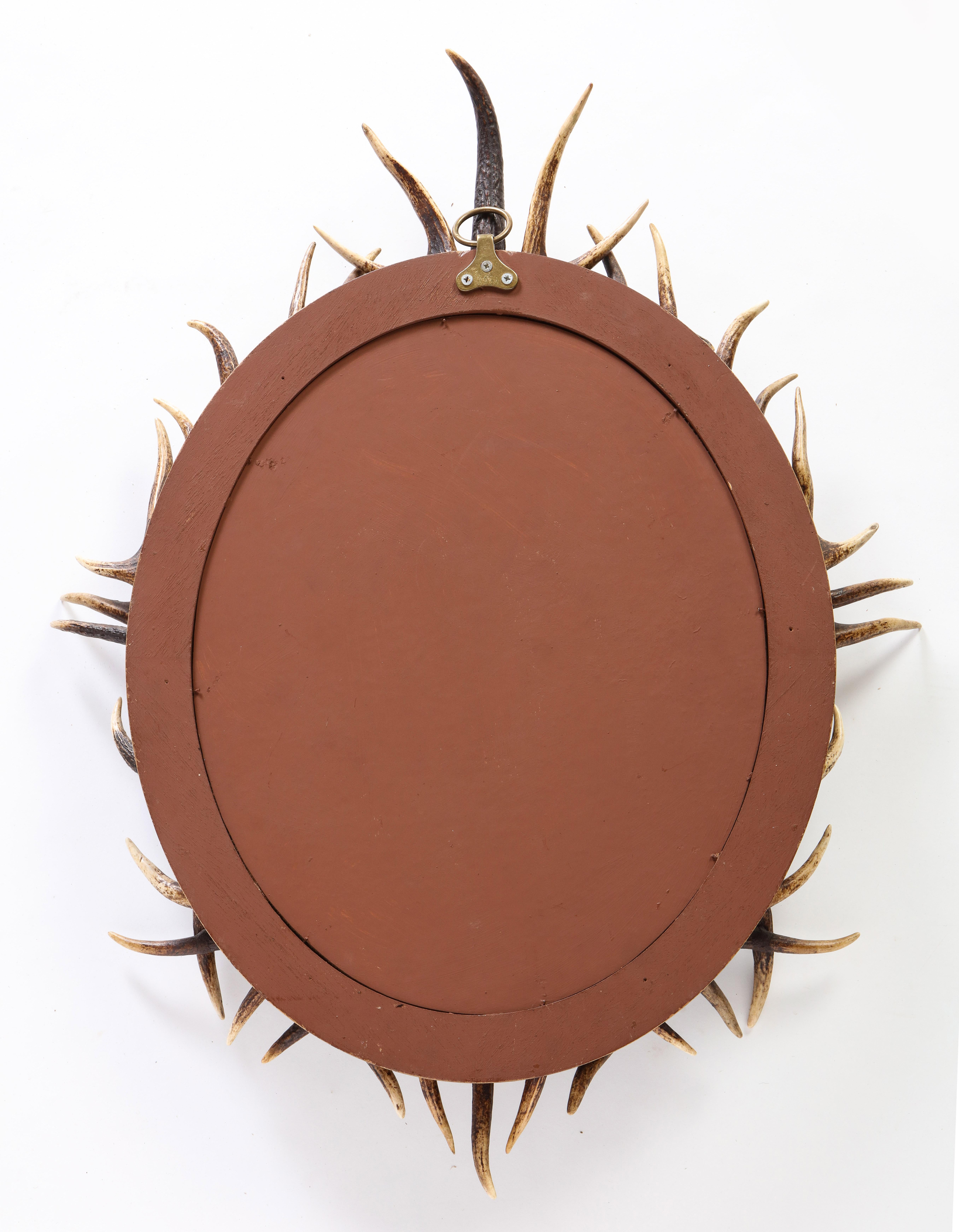 Antler-Mounted Mirror, 20th Century 8