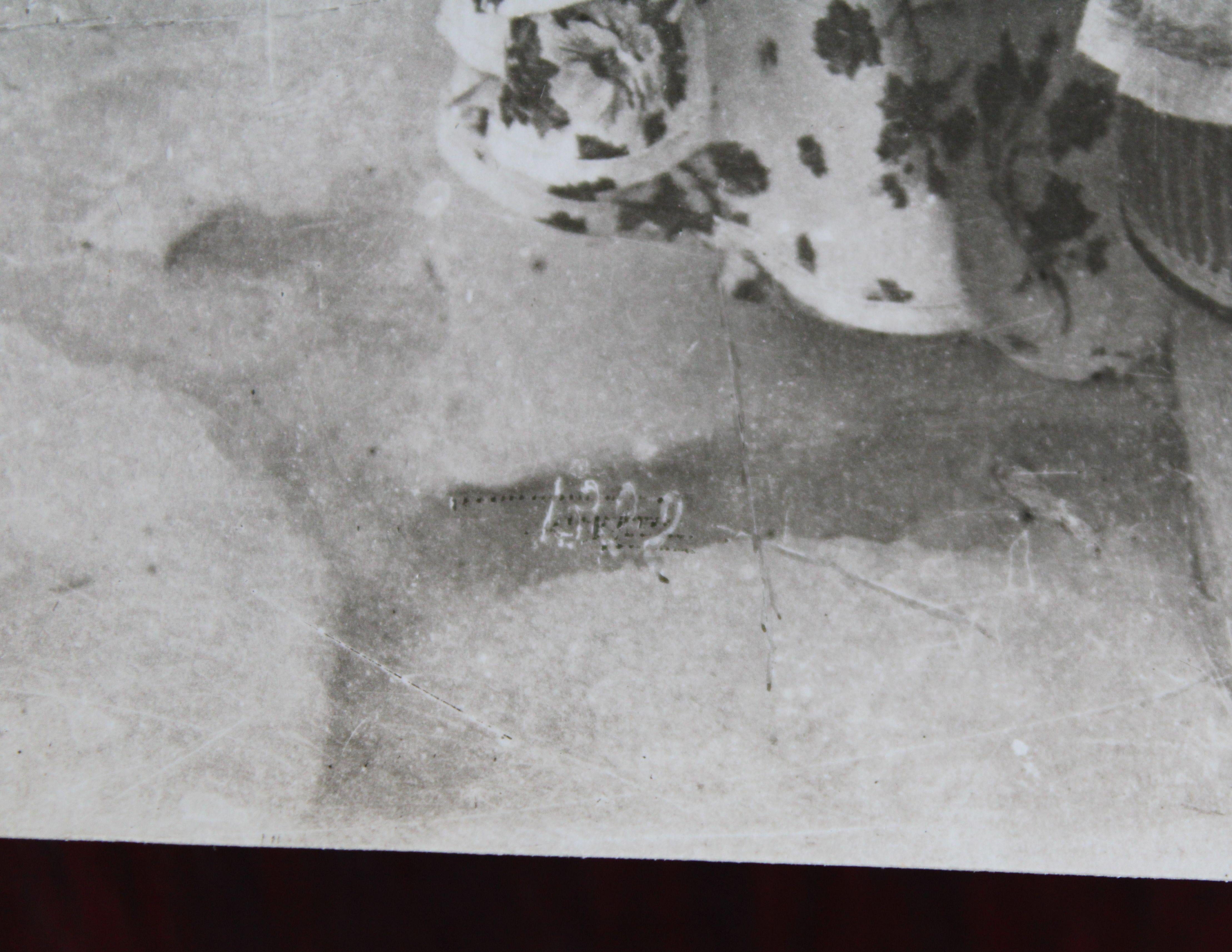 Ein Mädchen aus dem Shahsavan-Stamme im Westen des Iran. 22,6x16,3 cm. Nr. 1322. (Sonstige Kunststile), Photograph, von Antoin Sevruguin