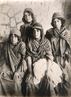 Kurdish girls. Photo with original number. 22.8x16 cm. No. 526.