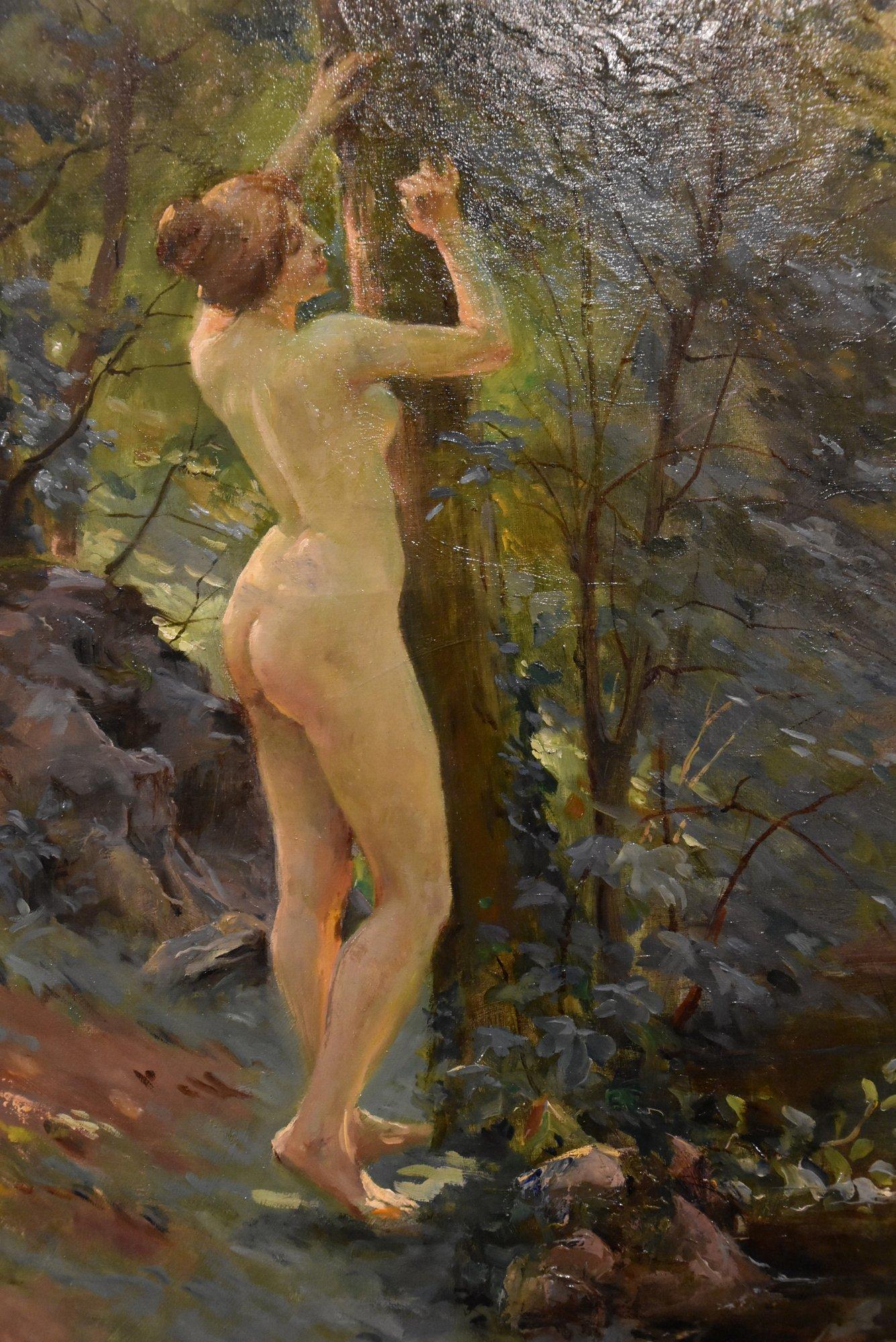 Oil Painting by Antoine Auguste Thivet  