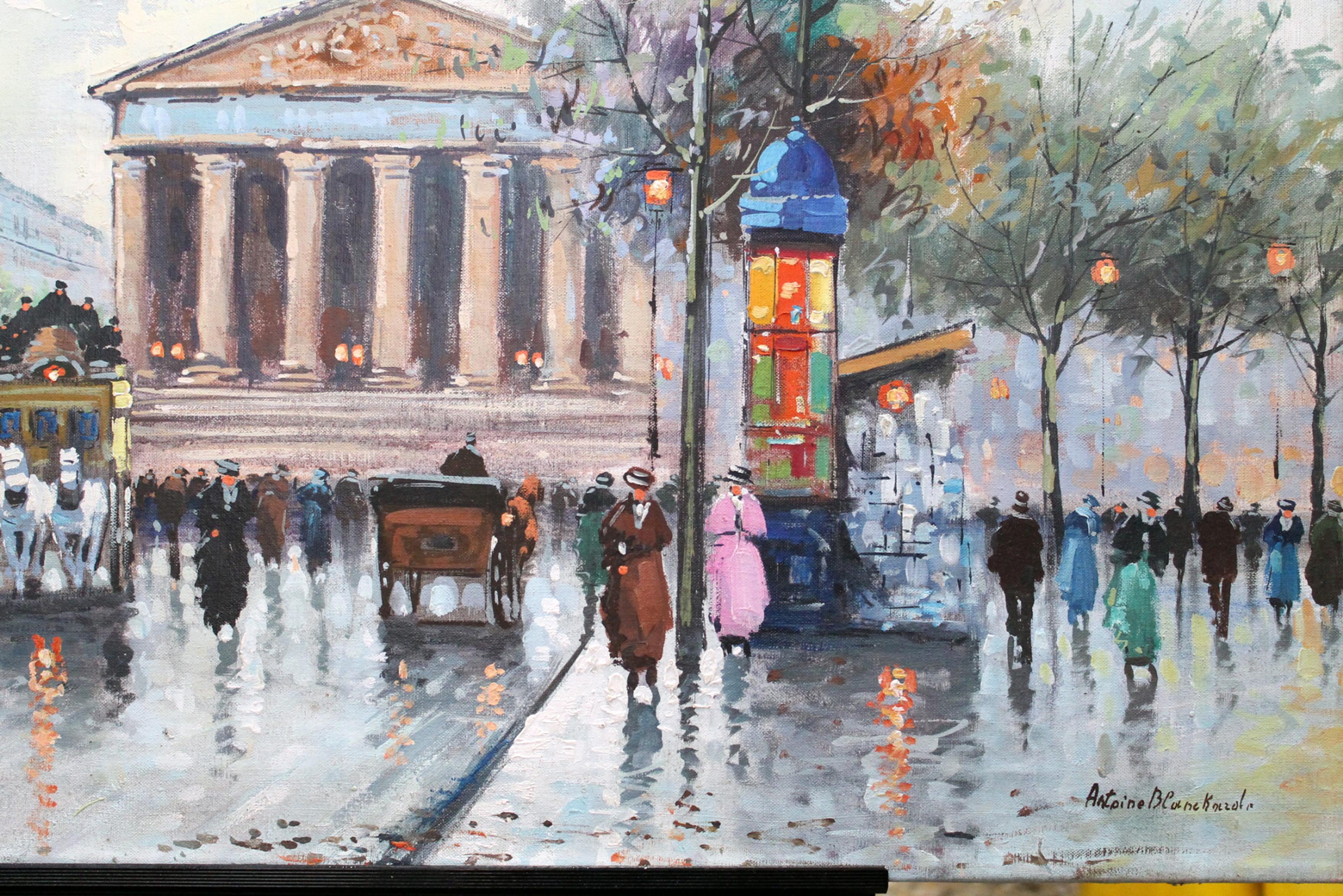 Antoine Blanchard 'French 1910-1988' Oil in Canvas, Signed, Rare Find! For Sale 6