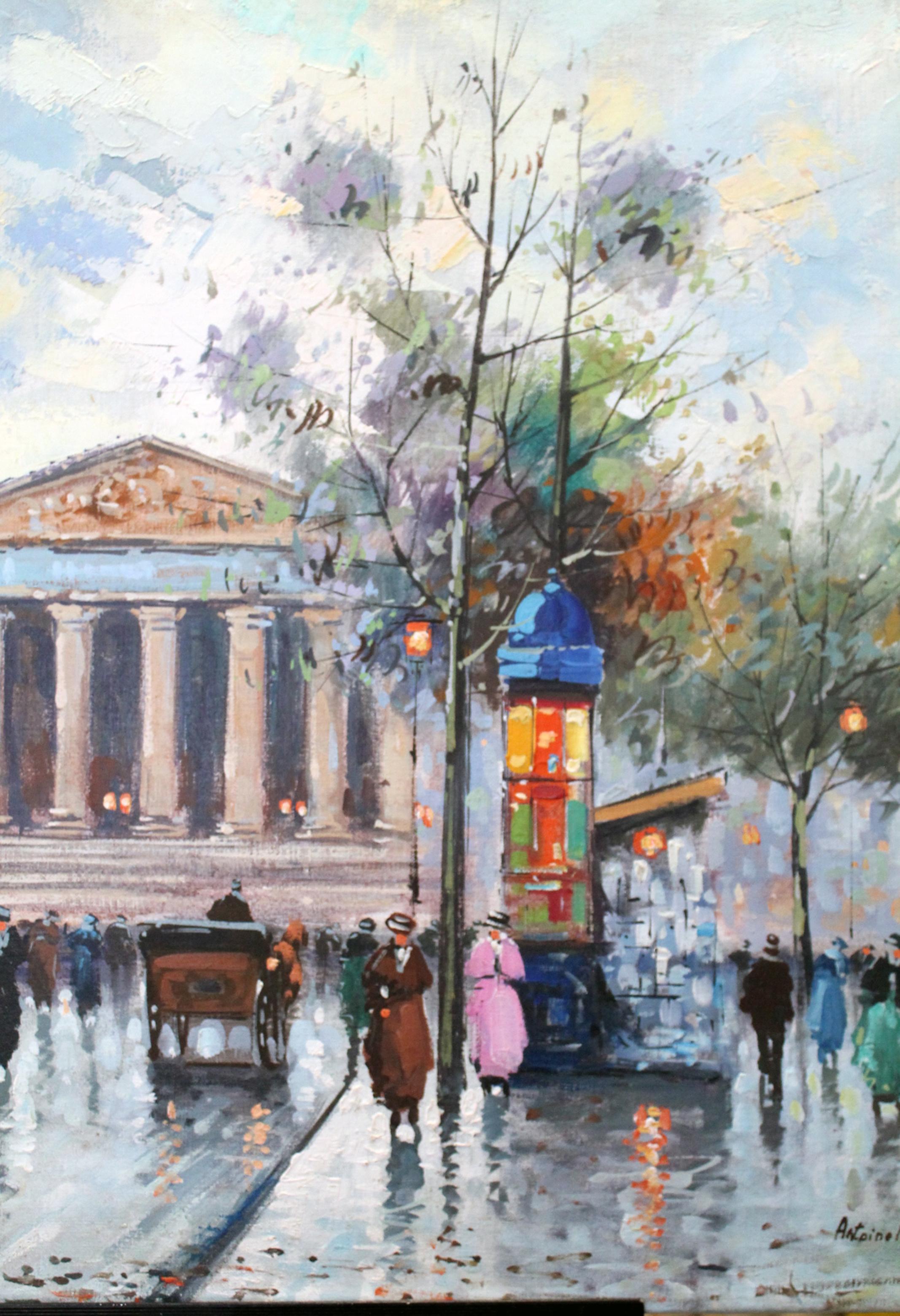 Antoine Blanchard 'French 1910-1988' Oil in Canvas, Signed, Rare Find! For Sale 7