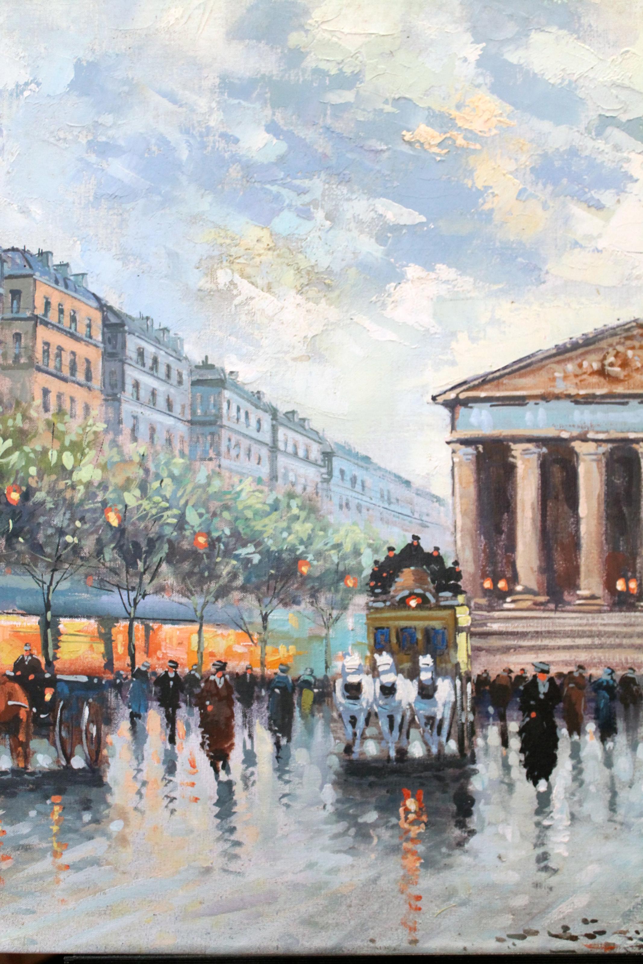 Antoine Blanchard 'French 1910-1988' Oil in Canvas, Signed, Rare Find! For Sale 8