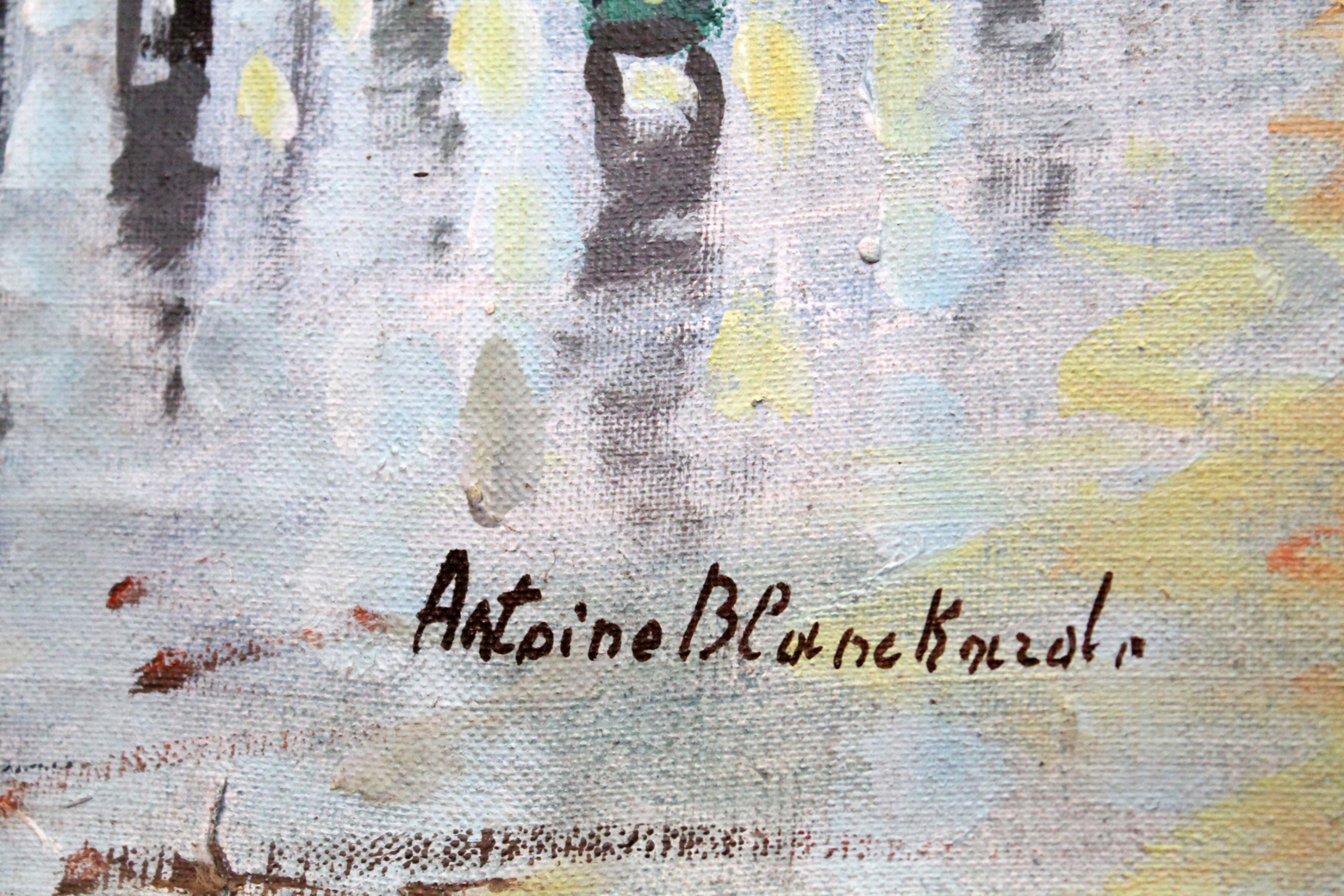 Antoine Blanchard „Französisch 1910-1988“ Öl in Leinwand, signiert, seltener Fund! im Angebot 1