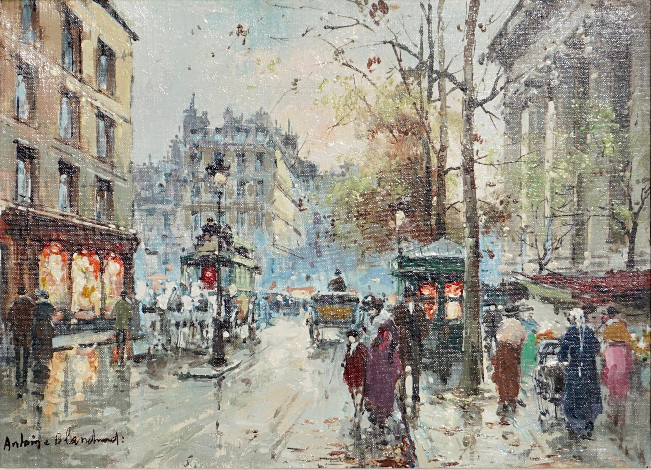 Antoine Blanchard Boulevard De Capucines, Place De La Madeleine in vendita 3