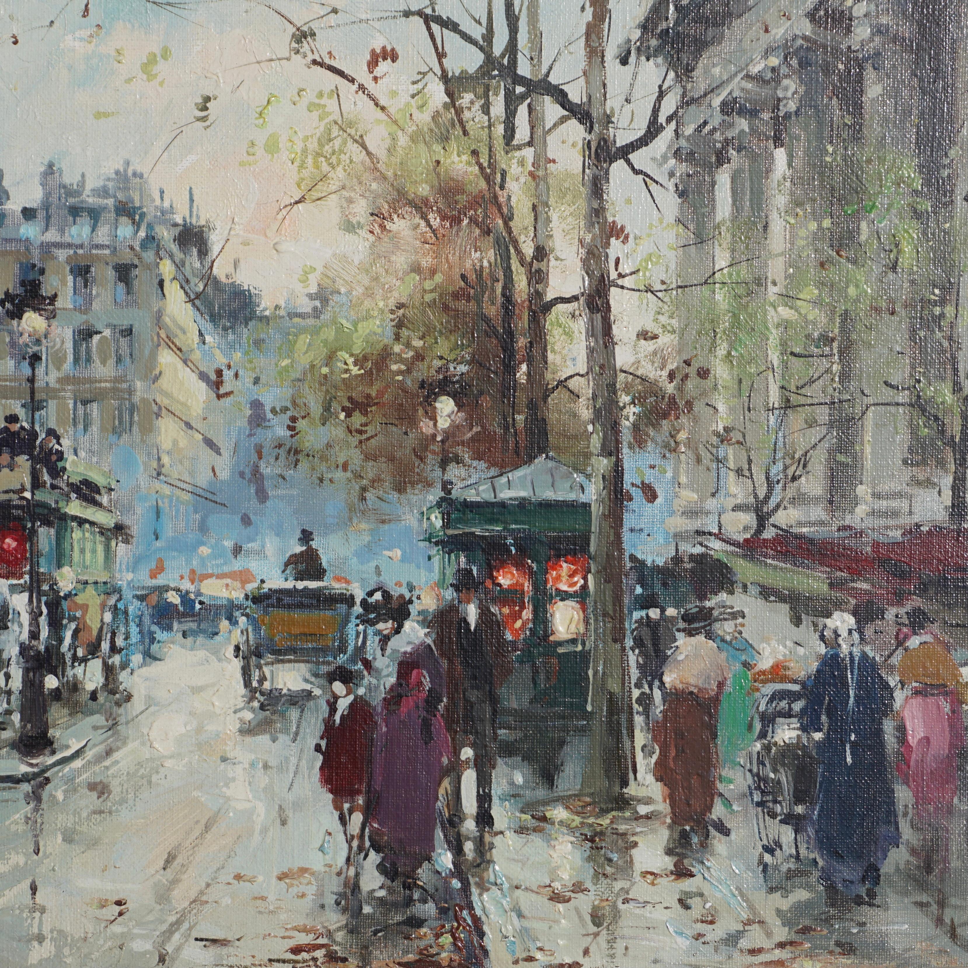 Antoine Blanchard Boulevard De Capucines, Place De La Madeleine in vendita 4