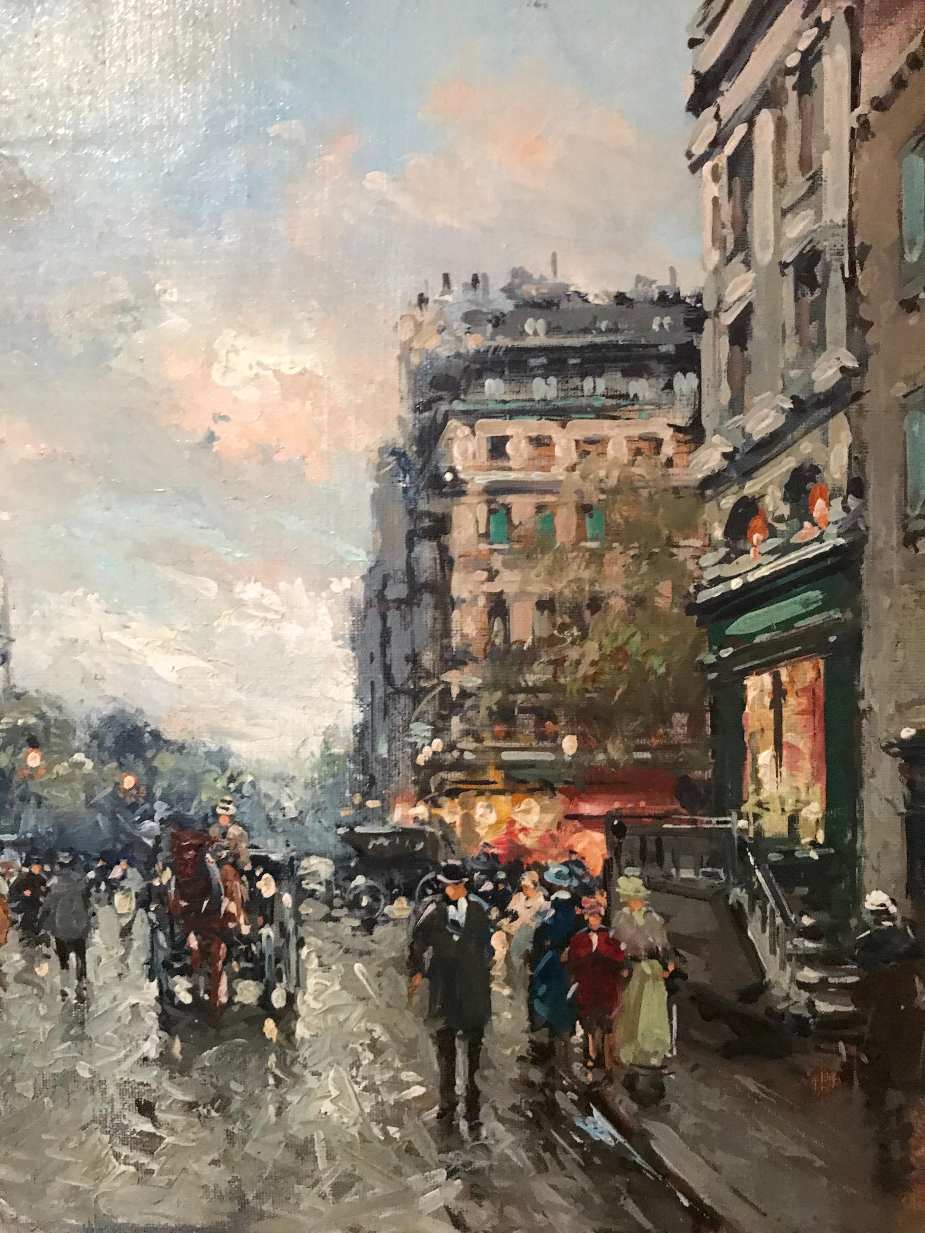 Cityscape by Antoine Blanchard 2