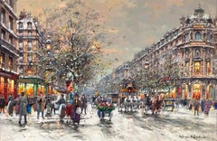 Le Vaudeville von Antoine Blanchard