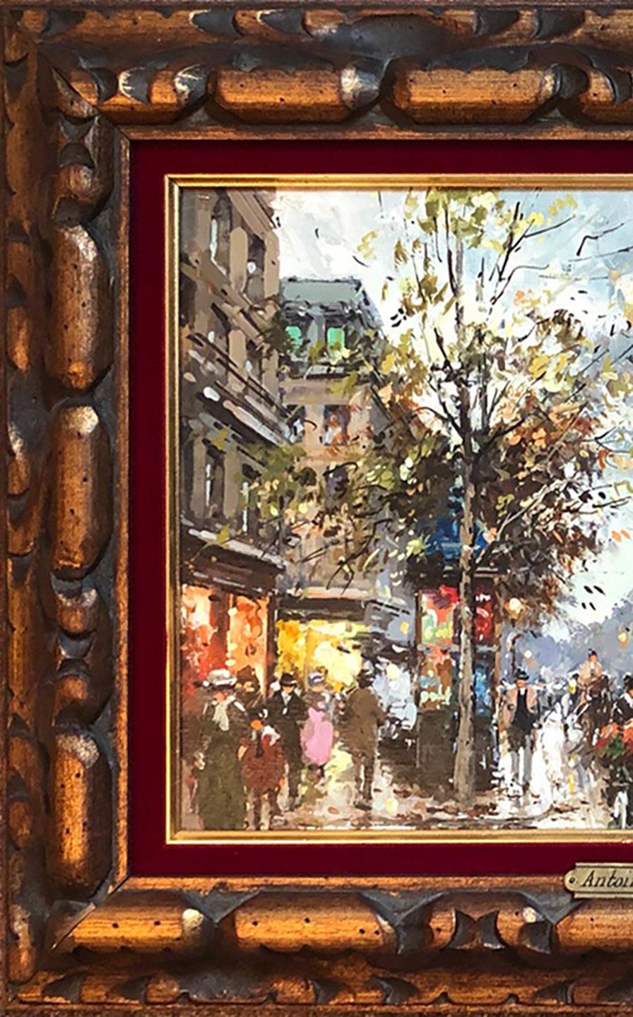 Paris - Painting by Antoine Blanchard