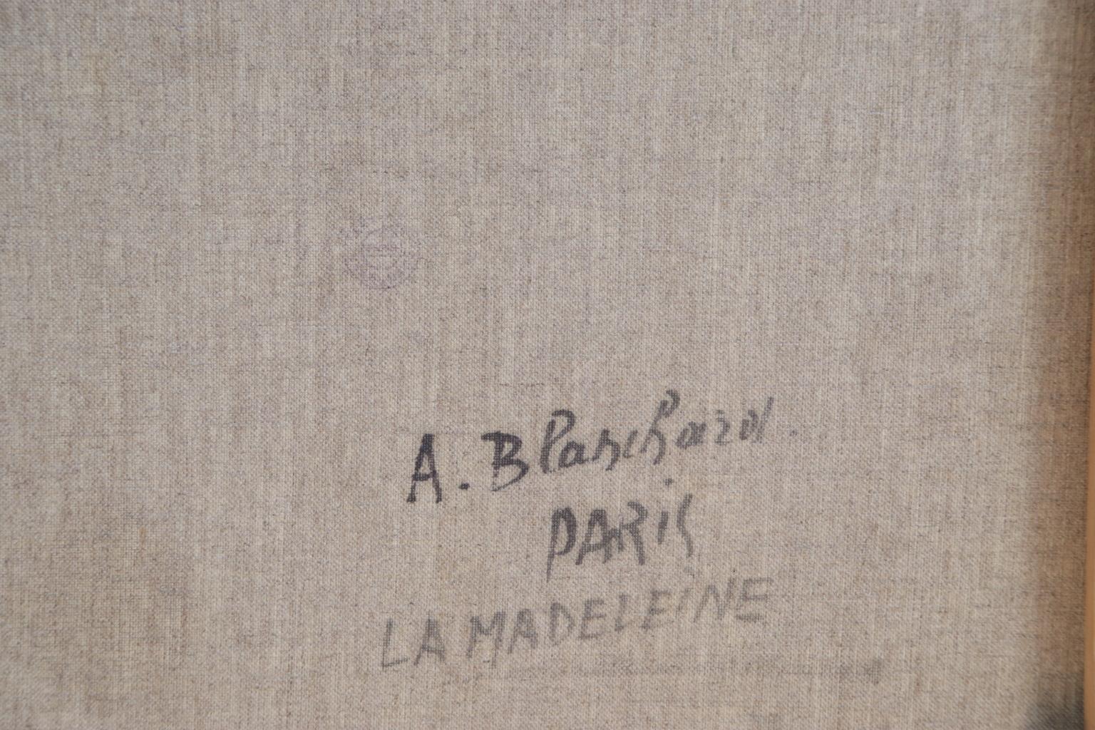 Paris - La Madeleine - Post Impressionist, City Landscape by Antoine Blanchard 6