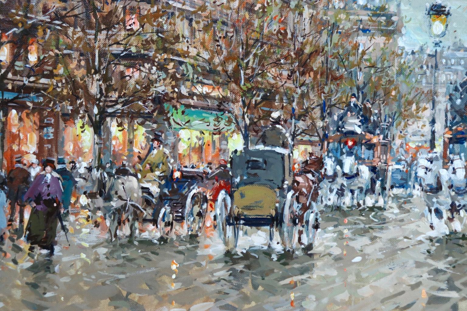 Paris - La Madeleine - Post Impressionist, City Landscape by Antoine Blanchard 3